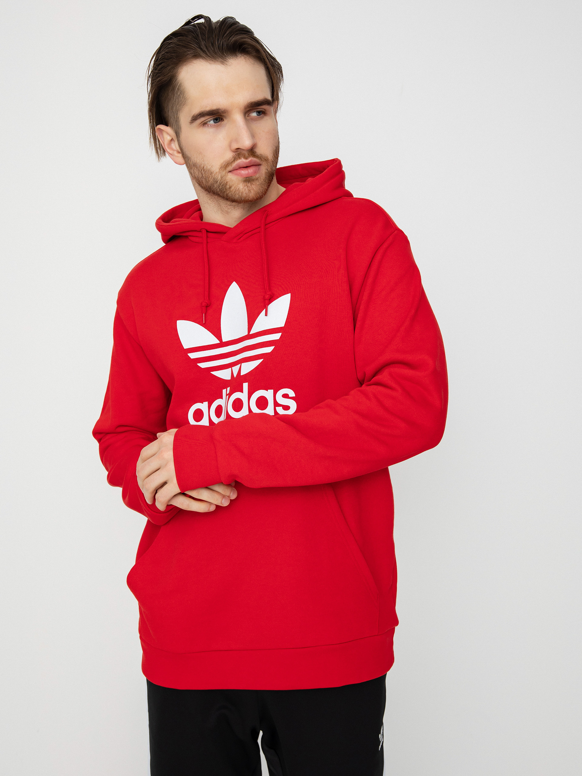 Mikina s kapucí adidas Originals Trefoil HD (betsca)