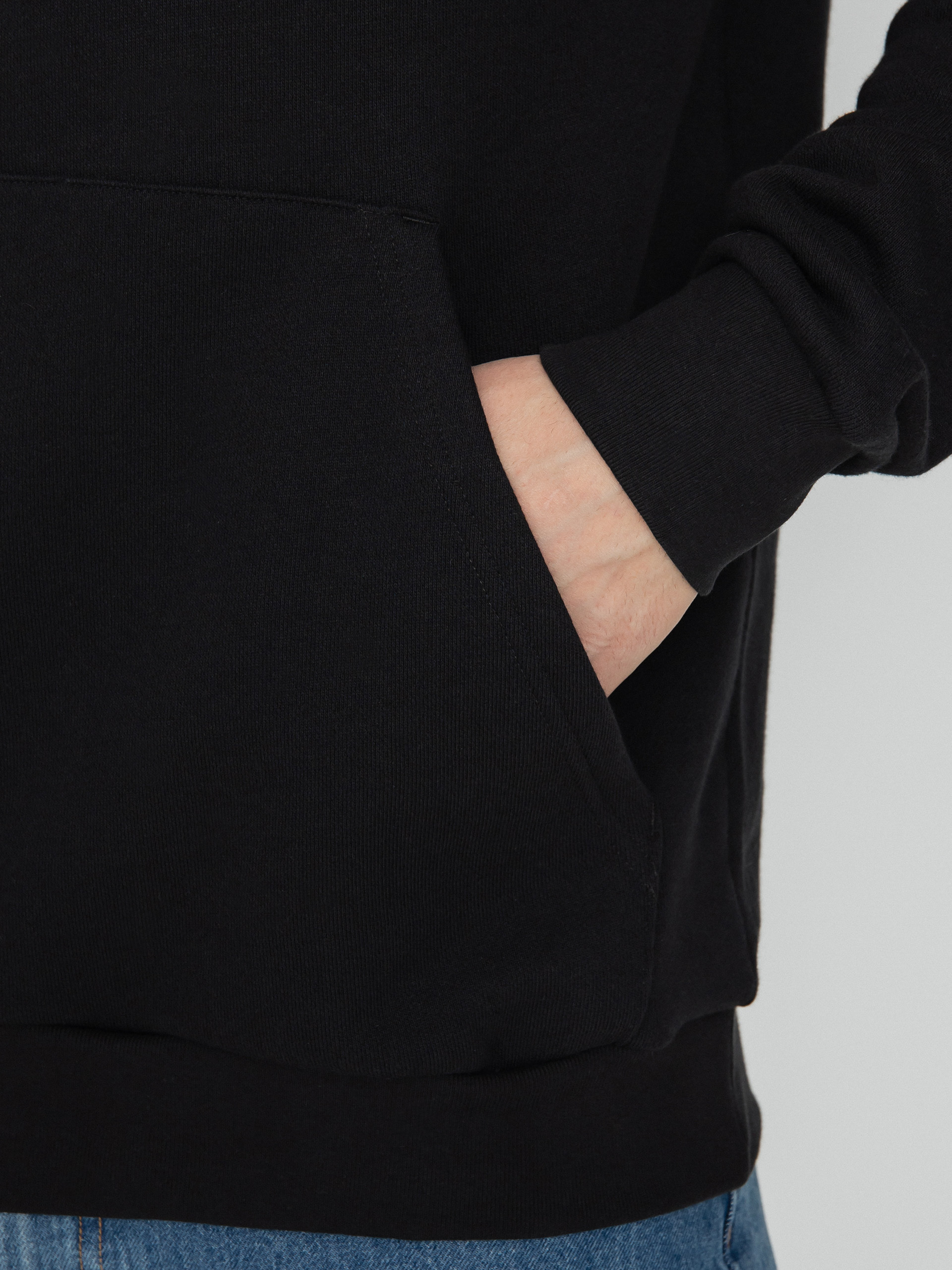 Mikina s kapucí adidas Originals Trefoil HD (black)