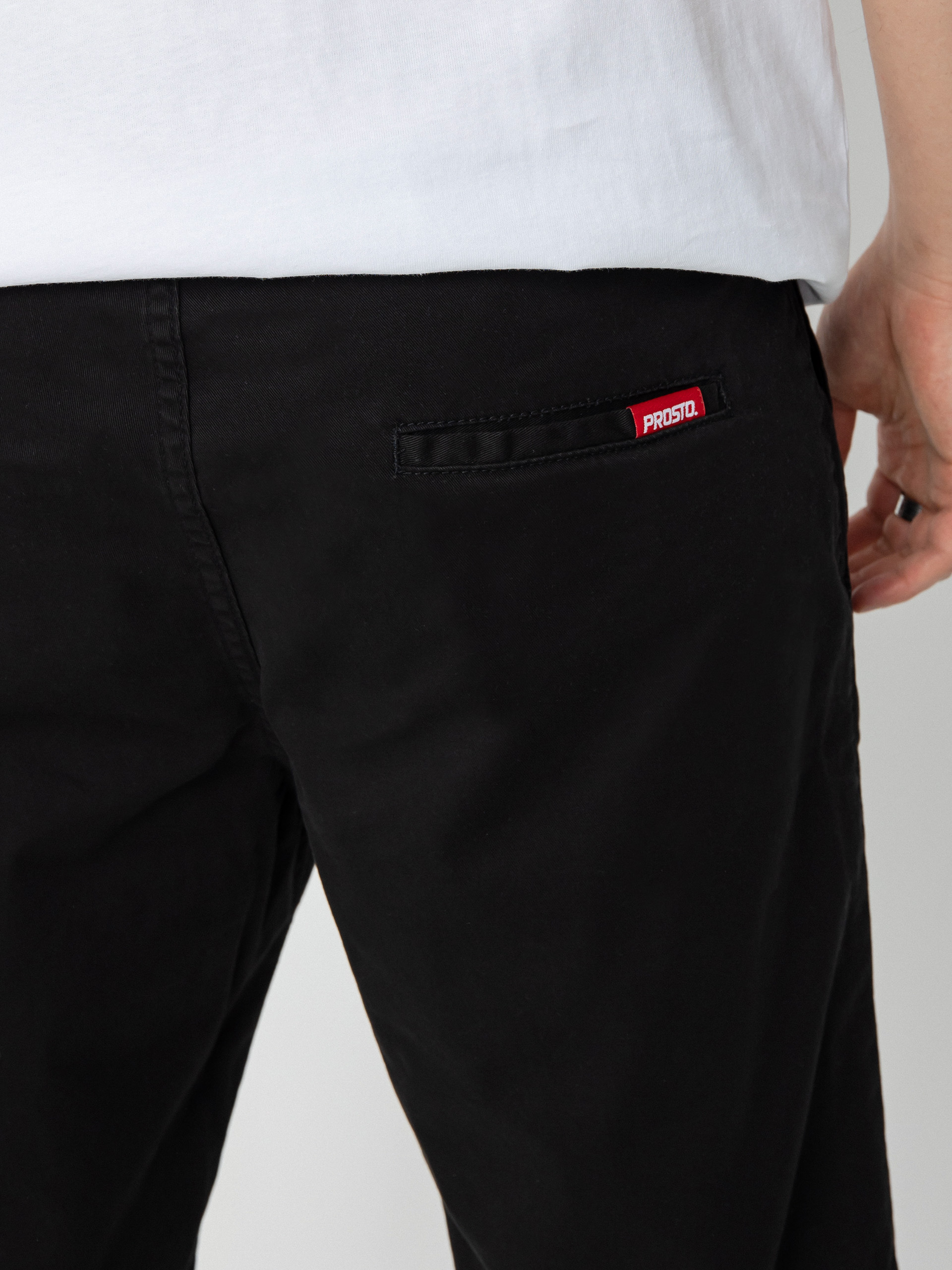 Kraťasy Prosto Chinos Shorts Casual (black)