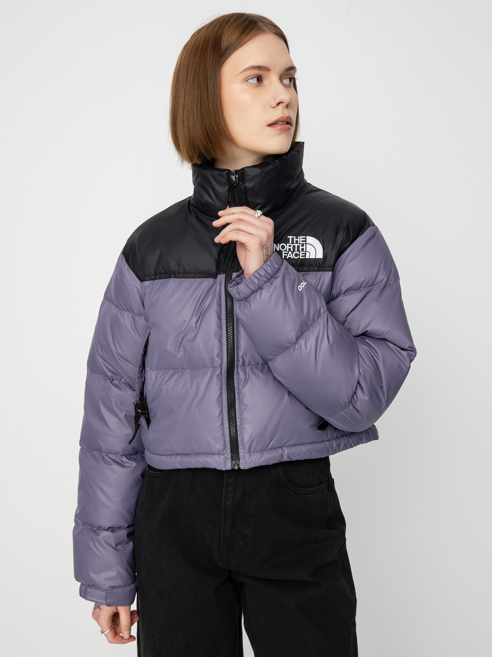 Bunda The North Face Nuptse Short Wmn (lunar slate)