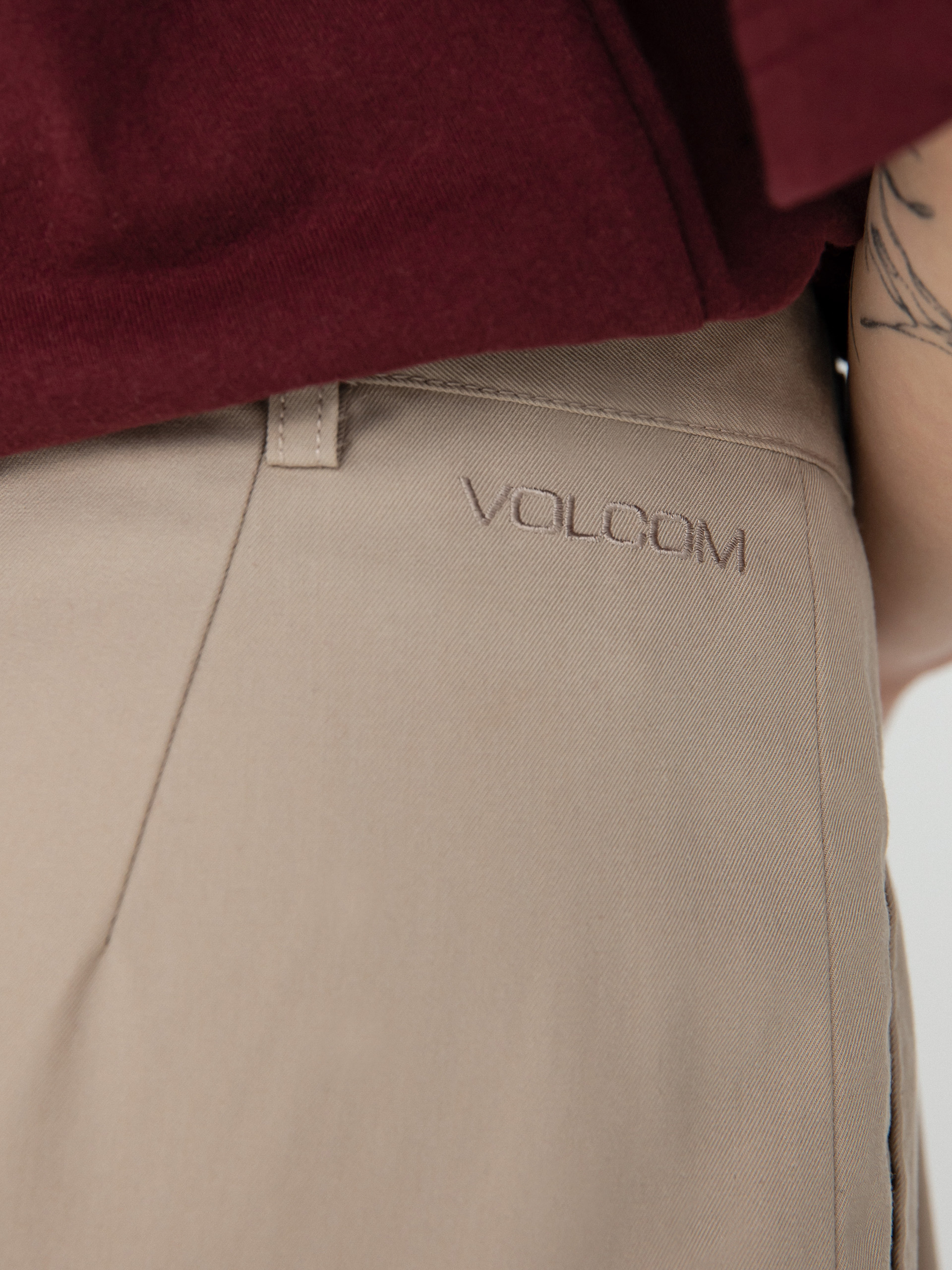 Kalhoty Volcom Histone Wmn (taupe)