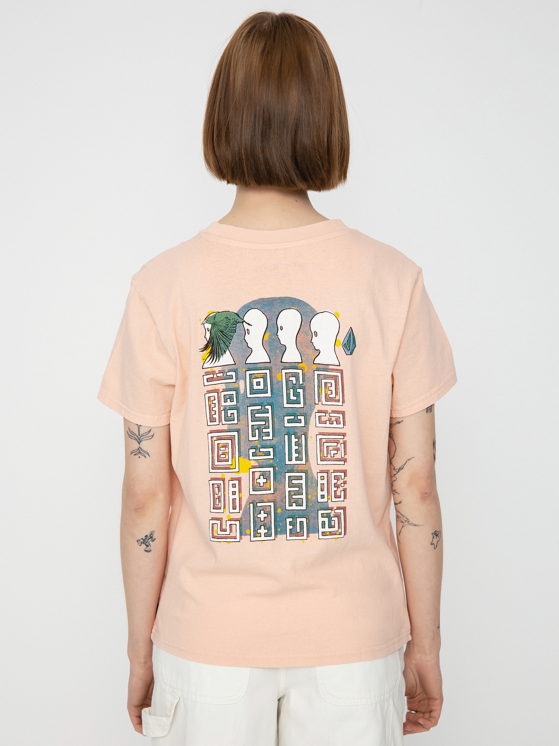 Tričko Volcom Fa Ed Merlin Murray Wmn (melon)