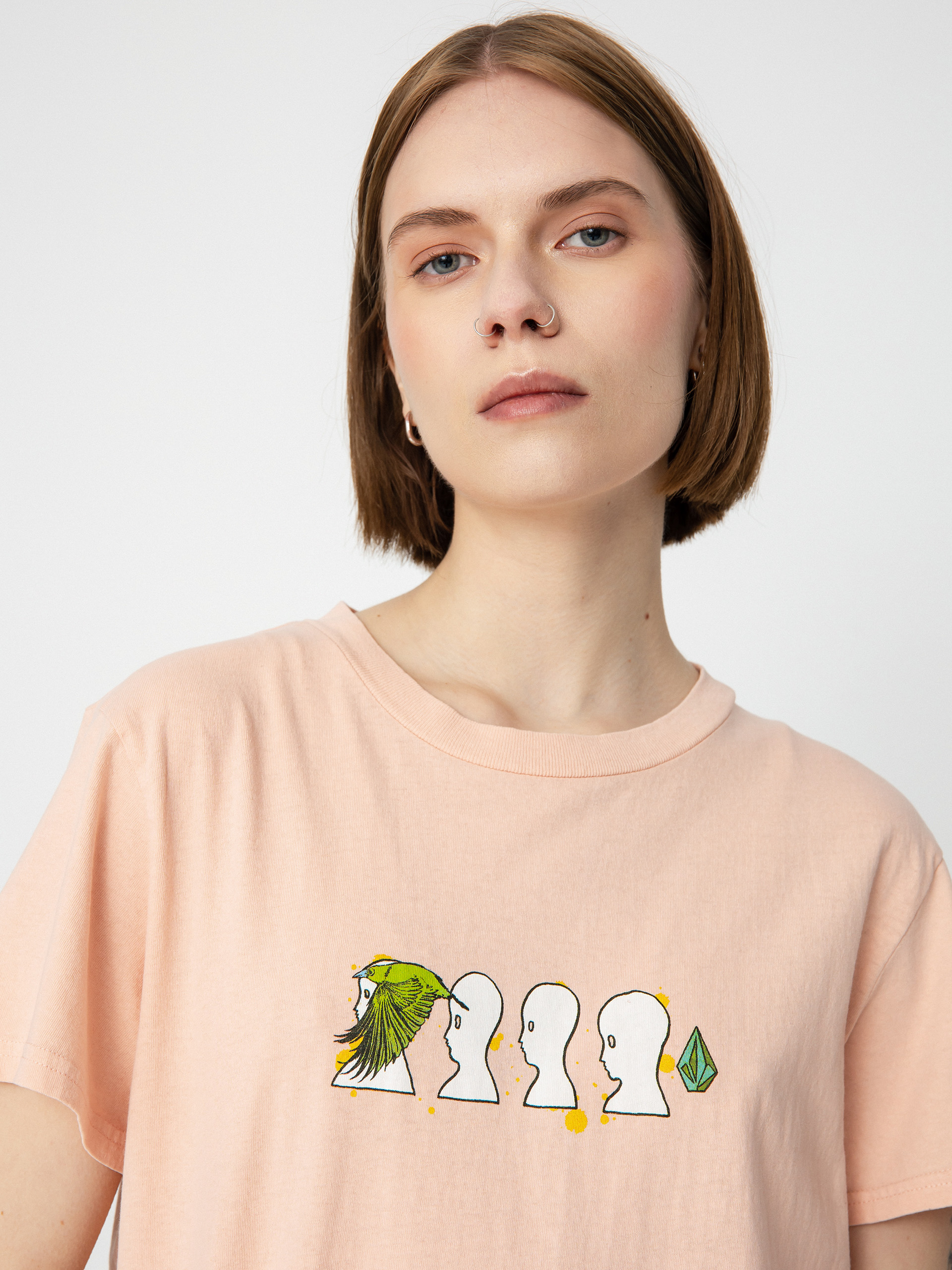 Tričko Volcom Fa Ed Merlin Murray Wmn (melon)