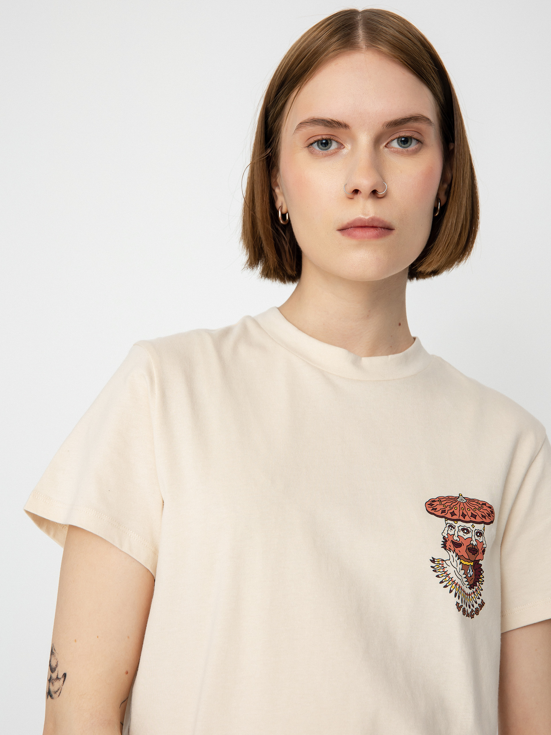 Tričko Volcom Connected Minds Wmn (sand)