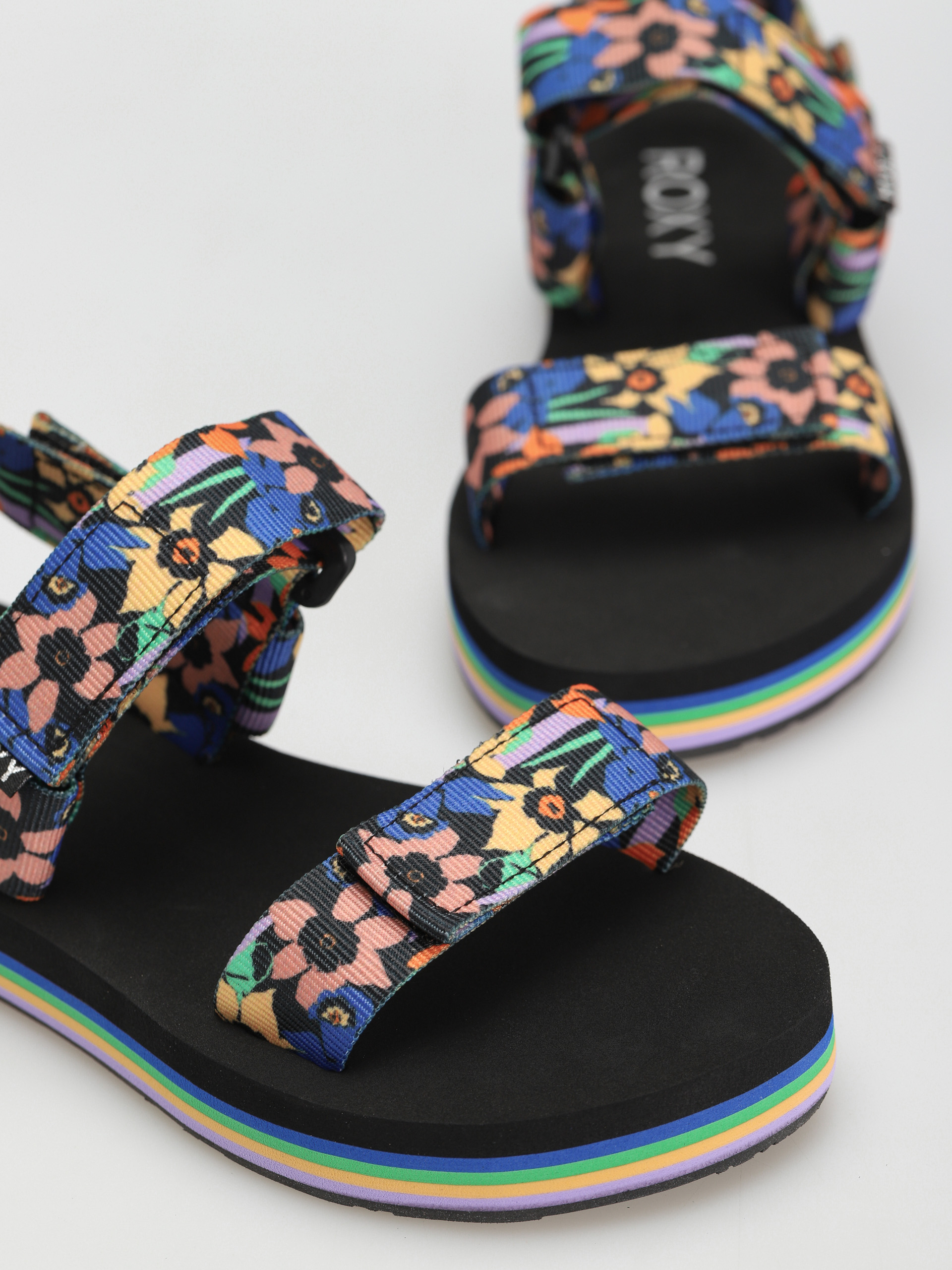 Sandaly Roxy Cage Wmn (black/blue)