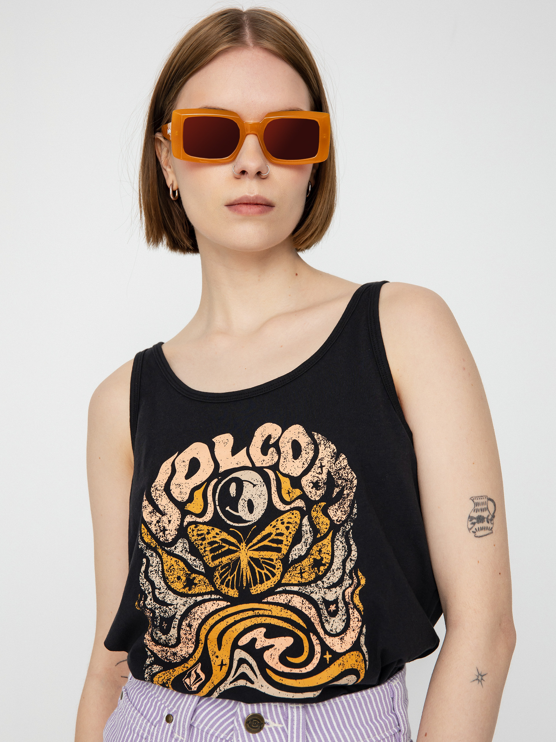 Tričko Volcom To The Bank Wmn (black)