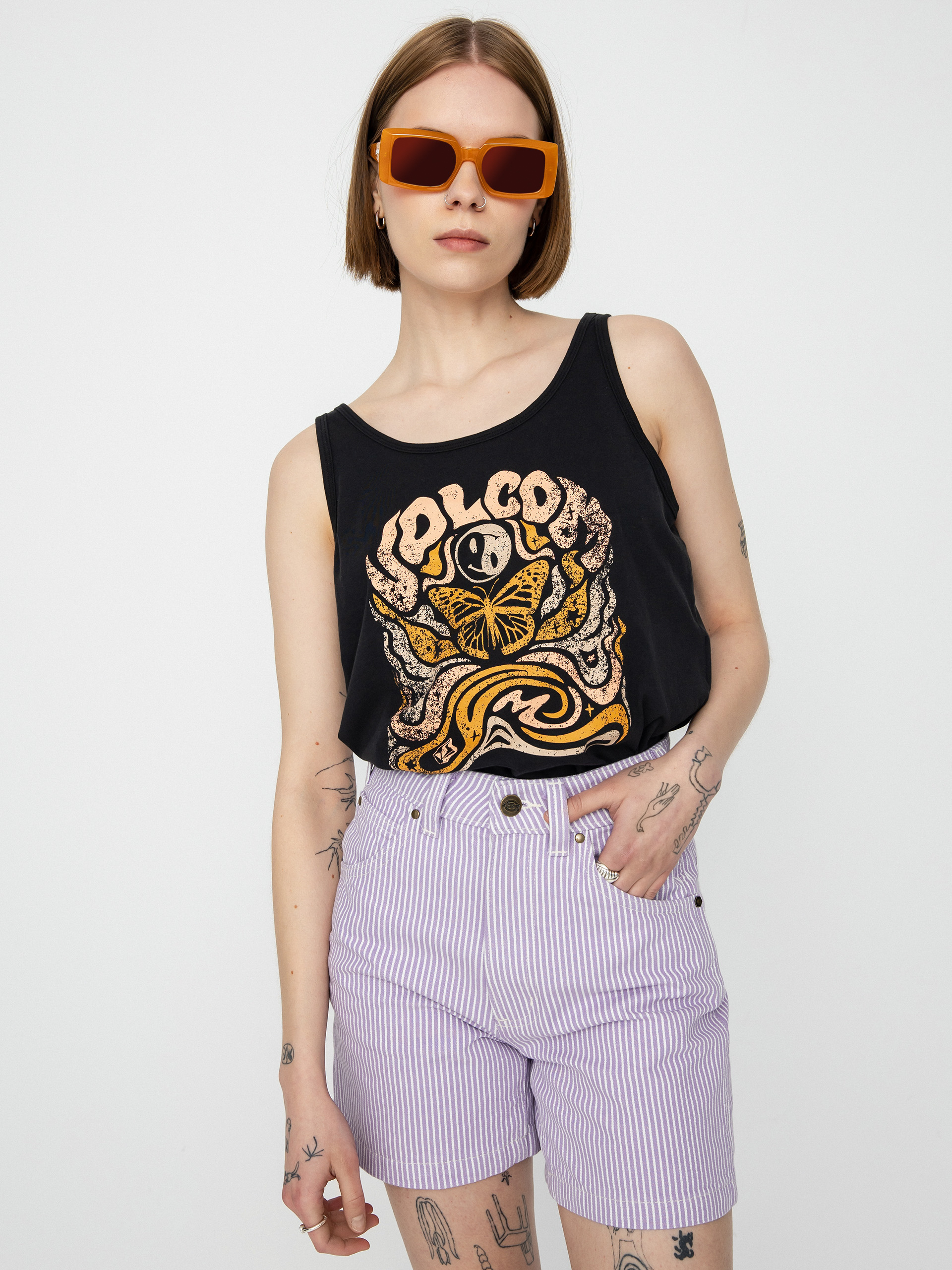 Tričko Volcom To The Bank Wmn (black)