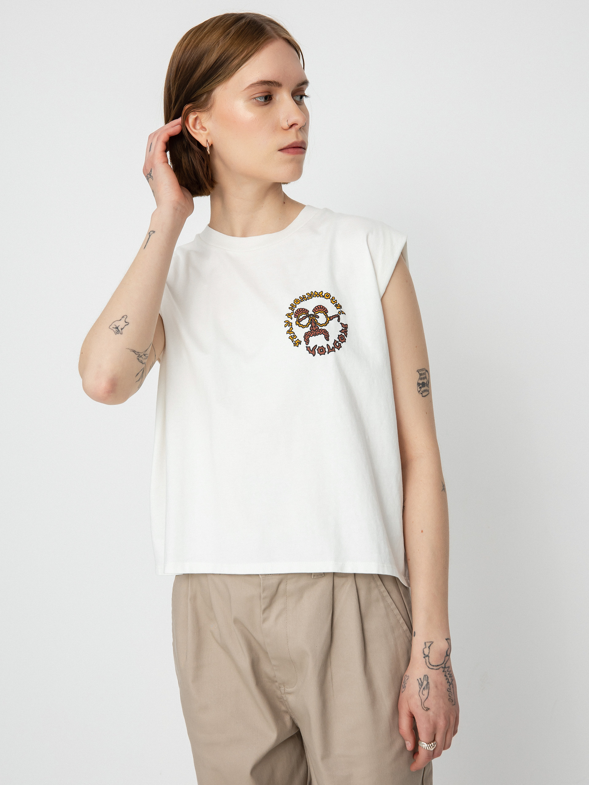 Tričko Volcom Connected Minds Wmn (star white)