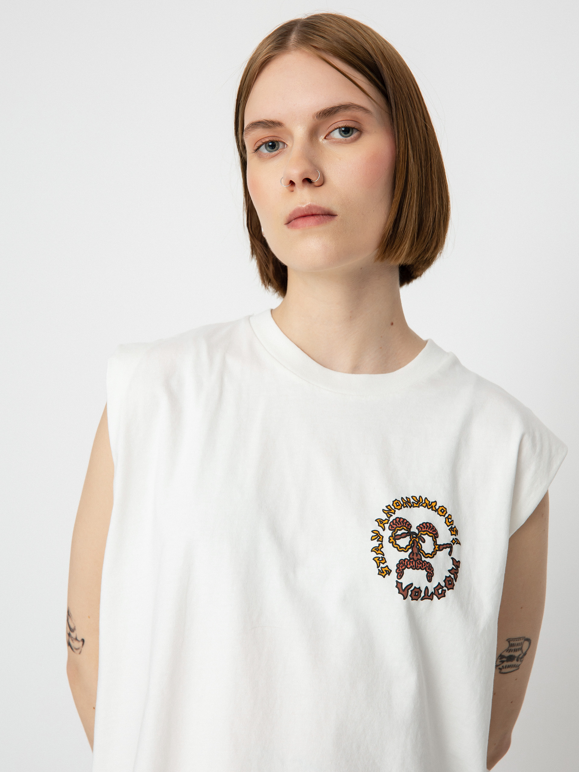 Tričko Volcom Connected Minds Wmn (star white)