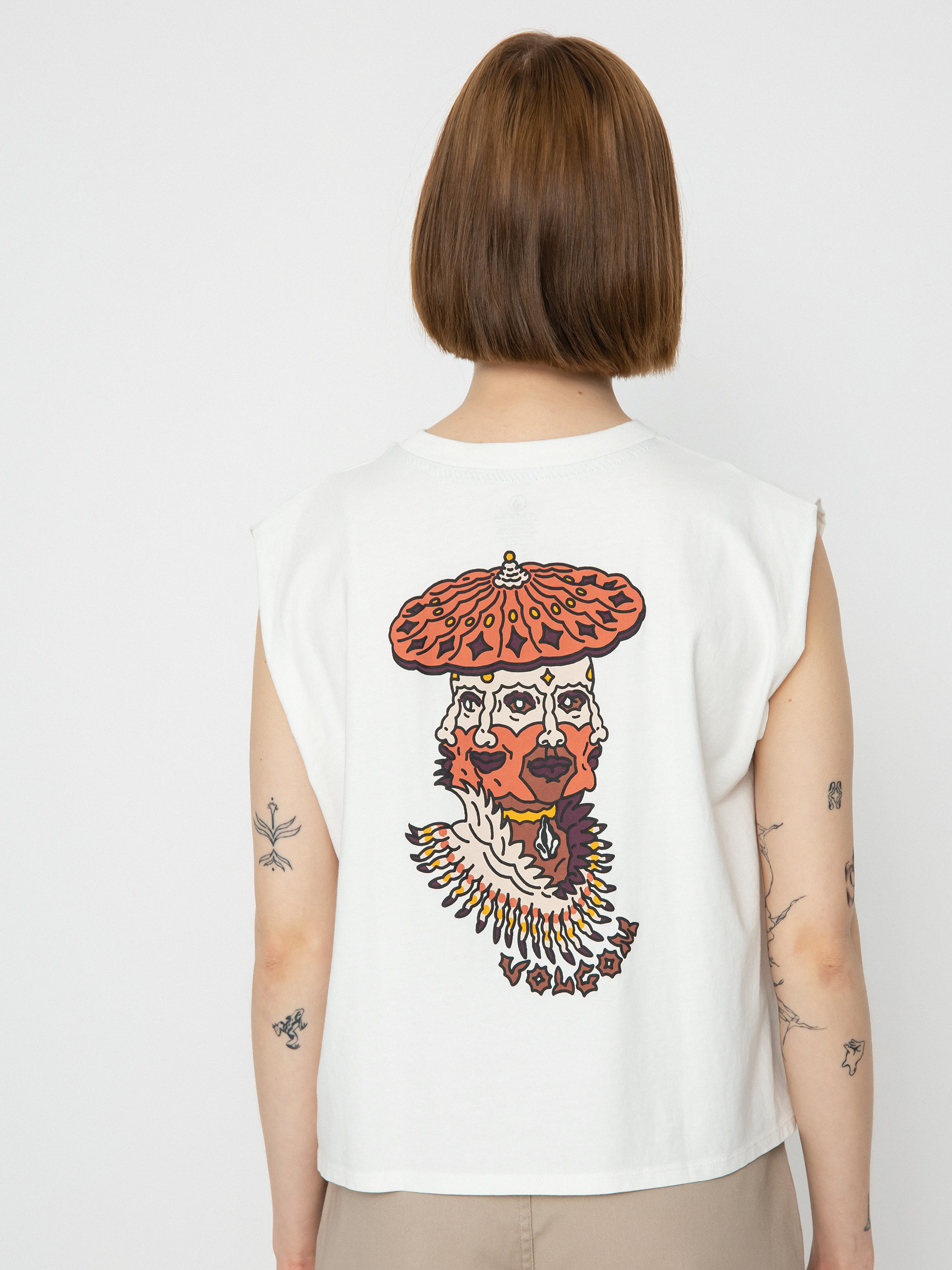 Tričko Volcom Connected Minds Wmn (star white)