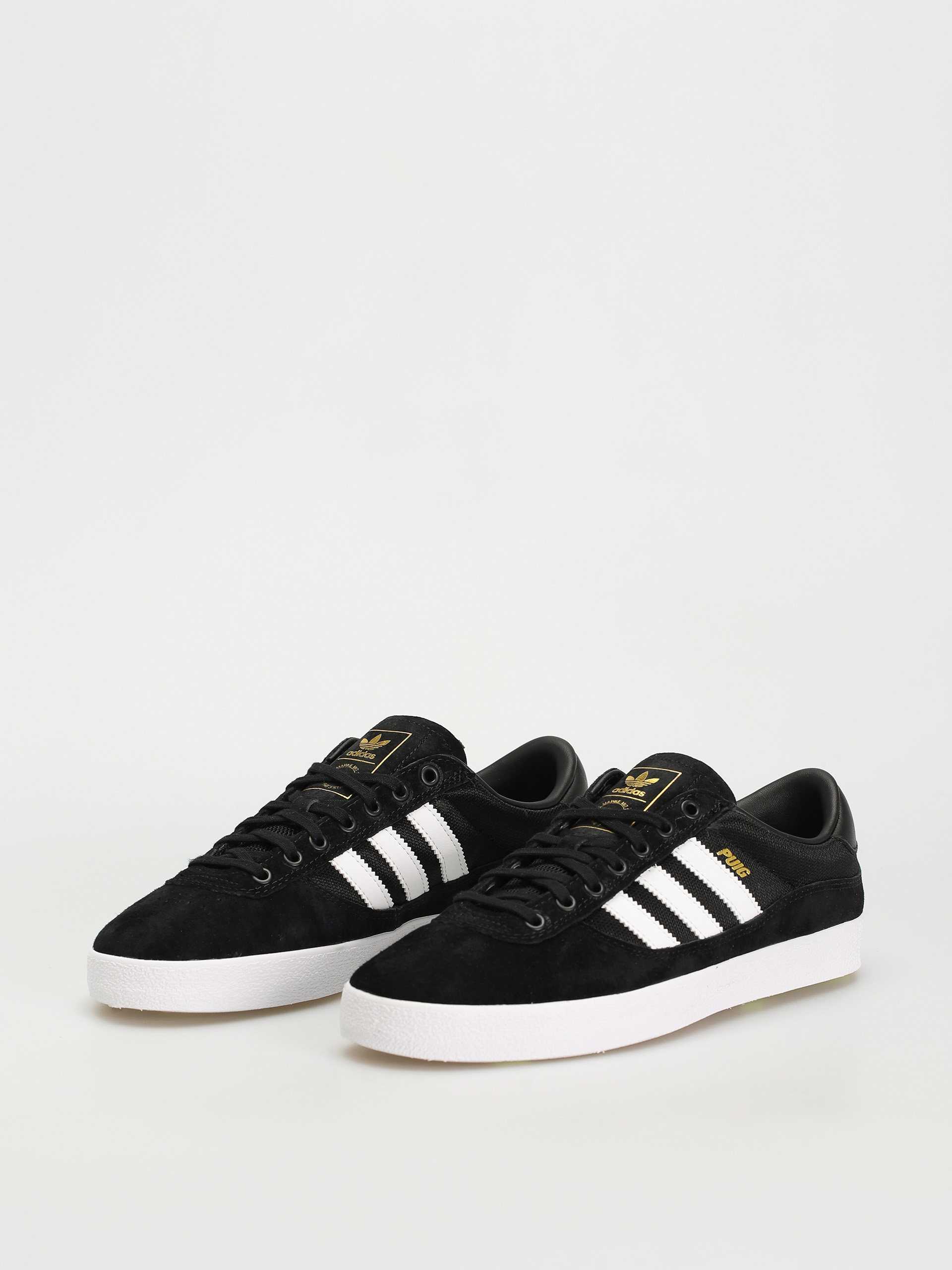Boty adidas Puig Indoor (cblack/ftwwht/pullim)