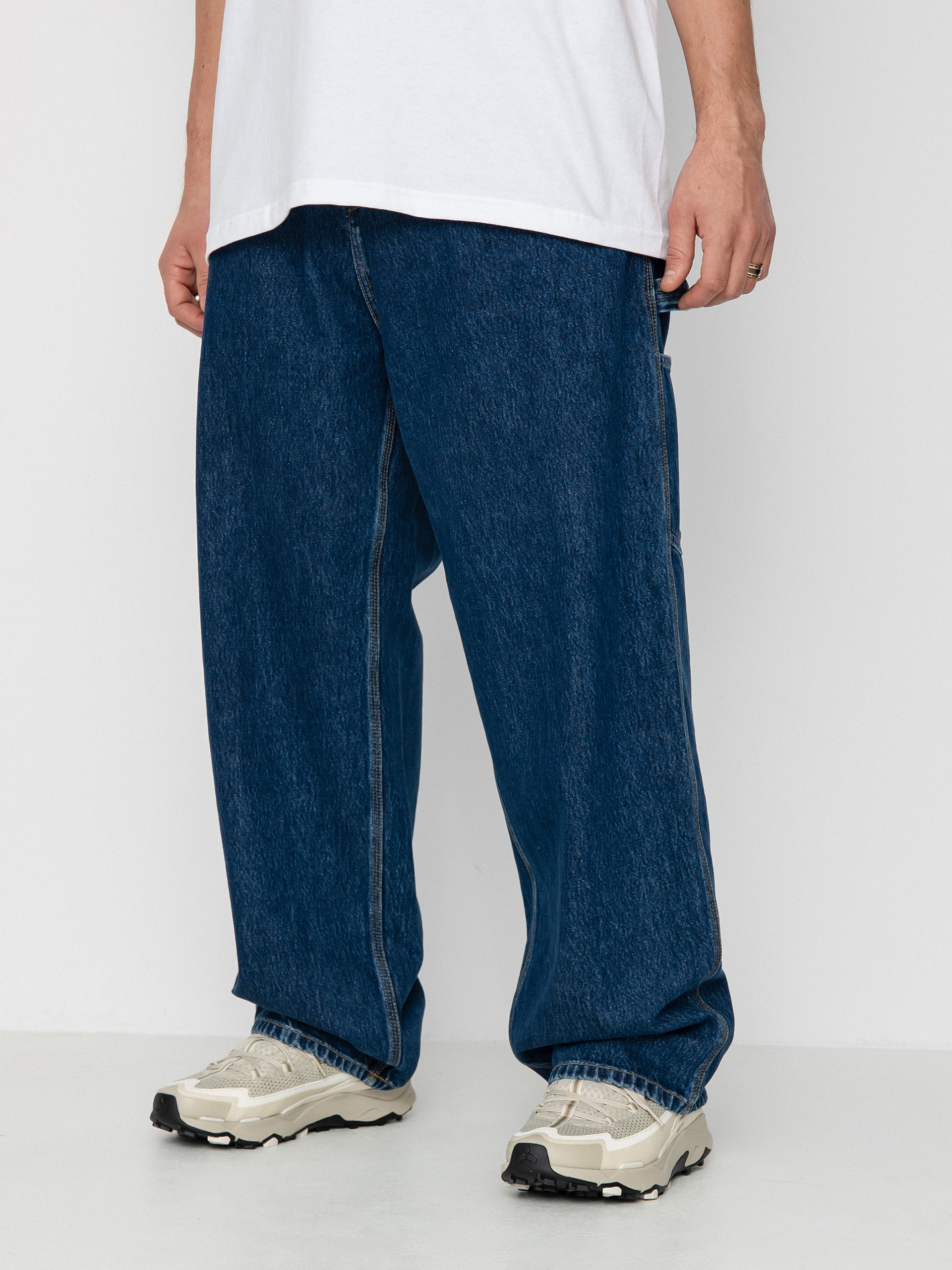 Kalhoty Carhartt WIP Brandon SK (blue)