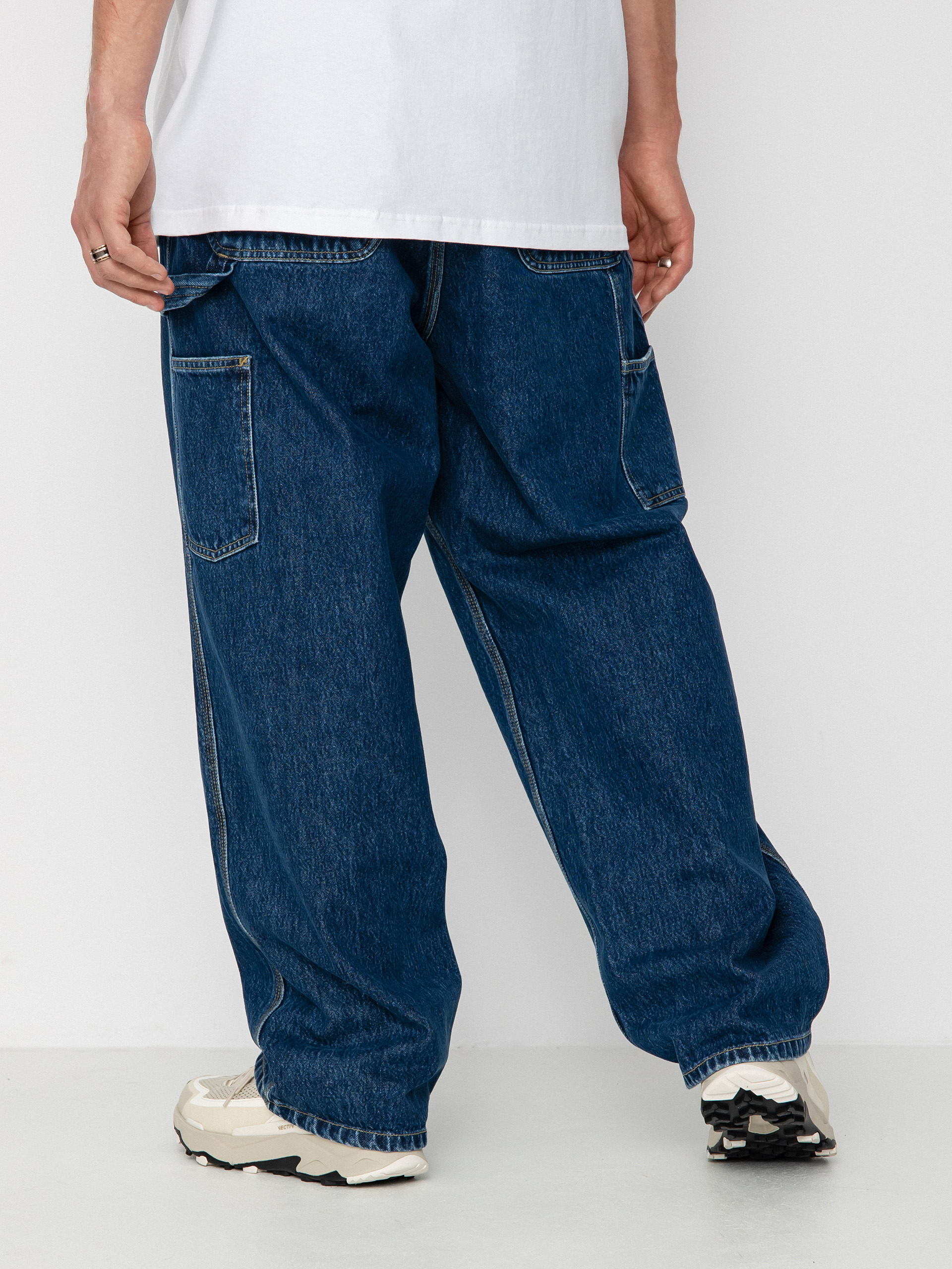 Kalhoty Carhartt WIP Brandon SK (blue)