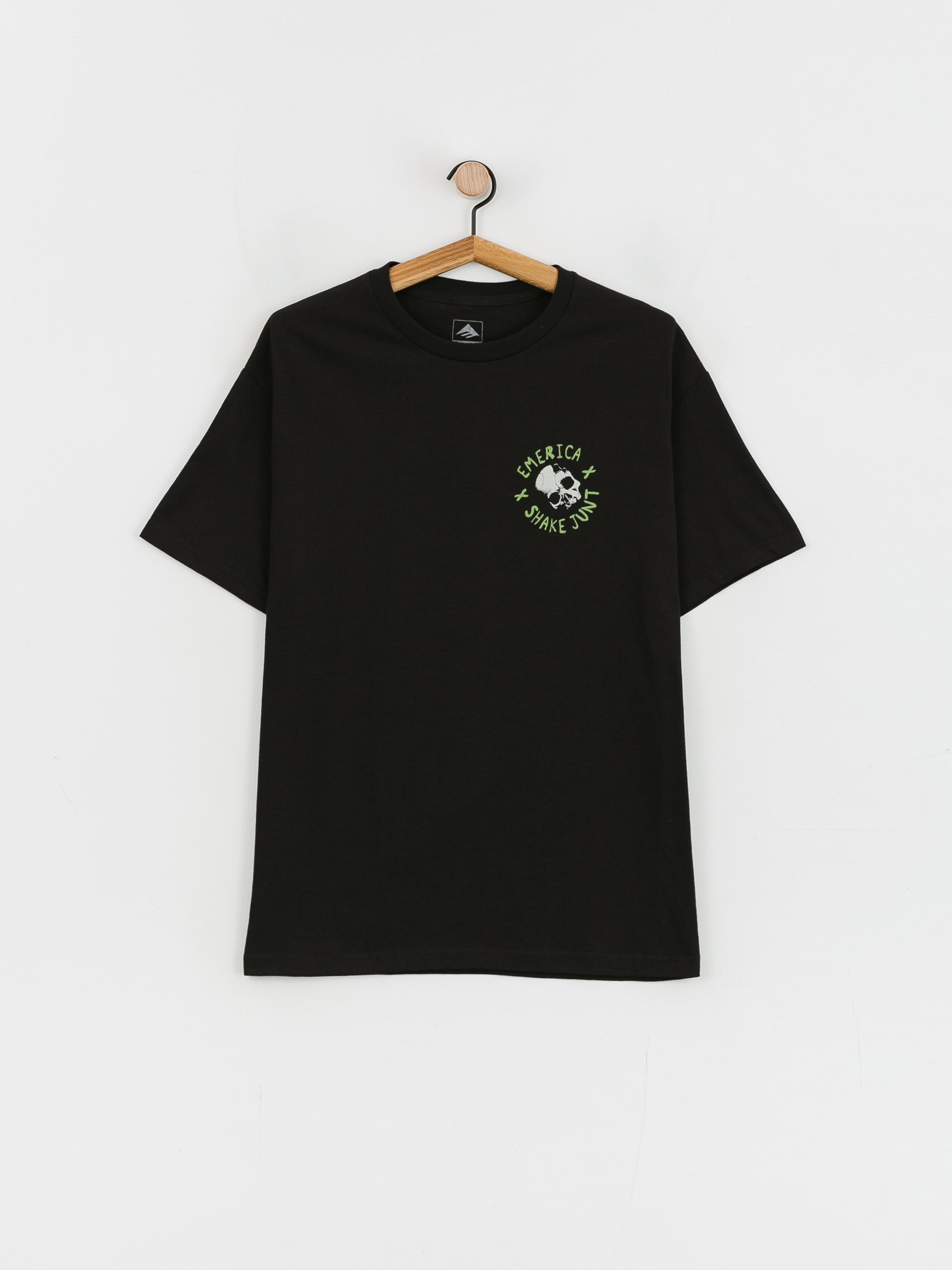 Tričko Emerica Shake Junt Skull (black)
