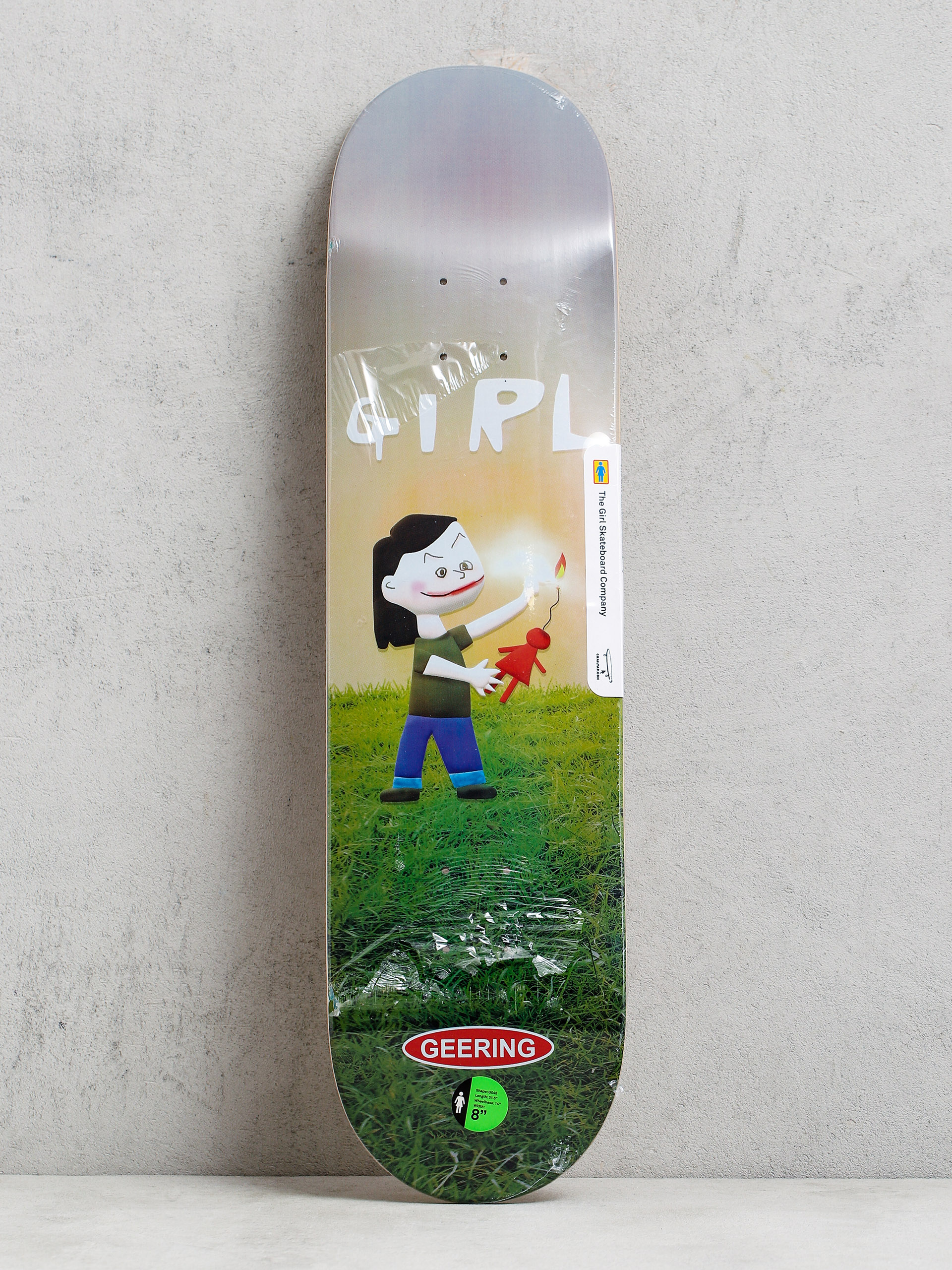Deska Girl Skateboard Geering One Off (black)
