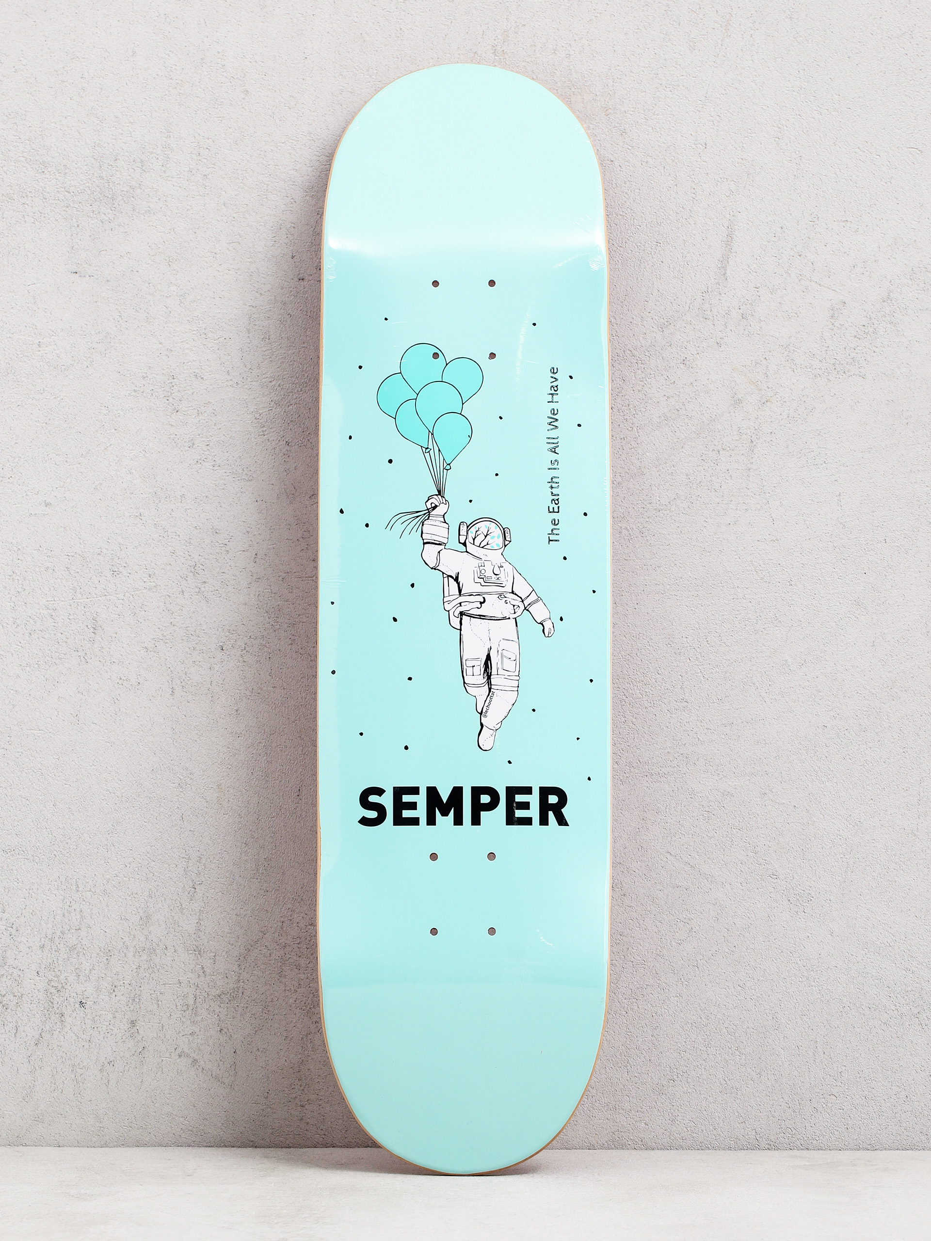 Deska Semper Skateboards Astronaut (green)