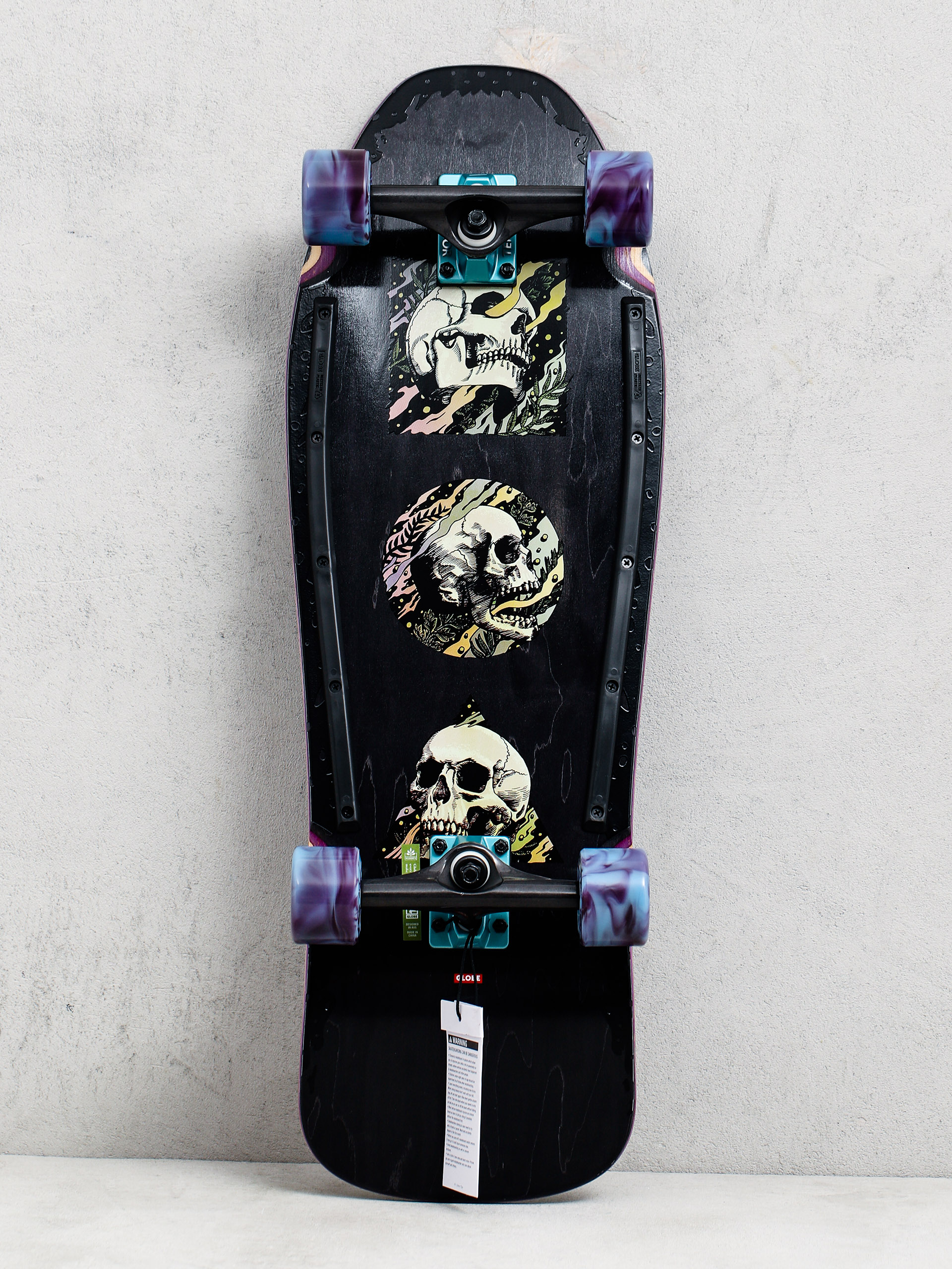 Cruiser Skateboards Globe Phantom 31 Negras Black Cruiser Globe