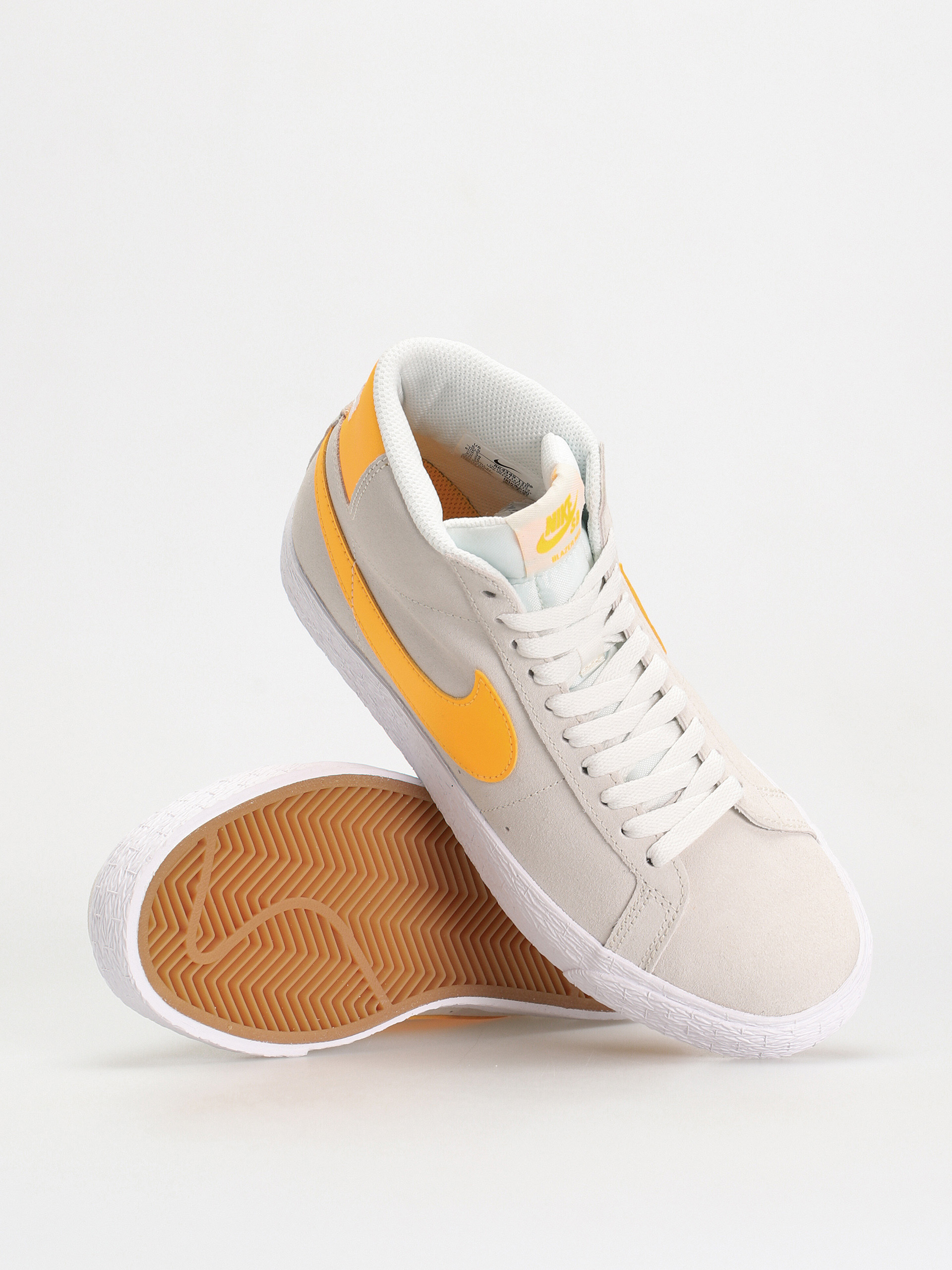 Boty Nike SB Zoom Blazer Mid (summit white/laser orange summit white)