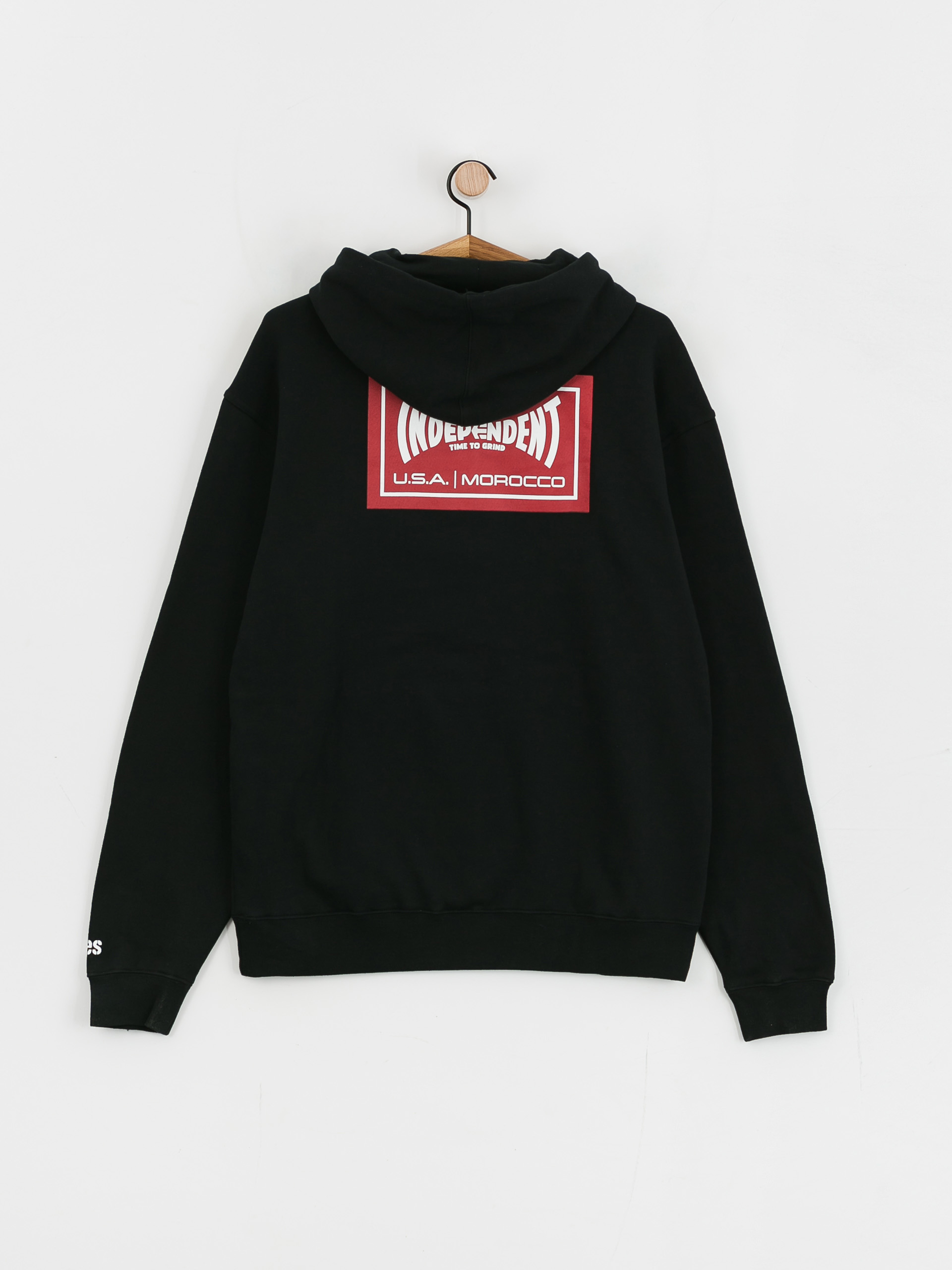 Mikina s kapucí Etnies Independent Label HD (black)
