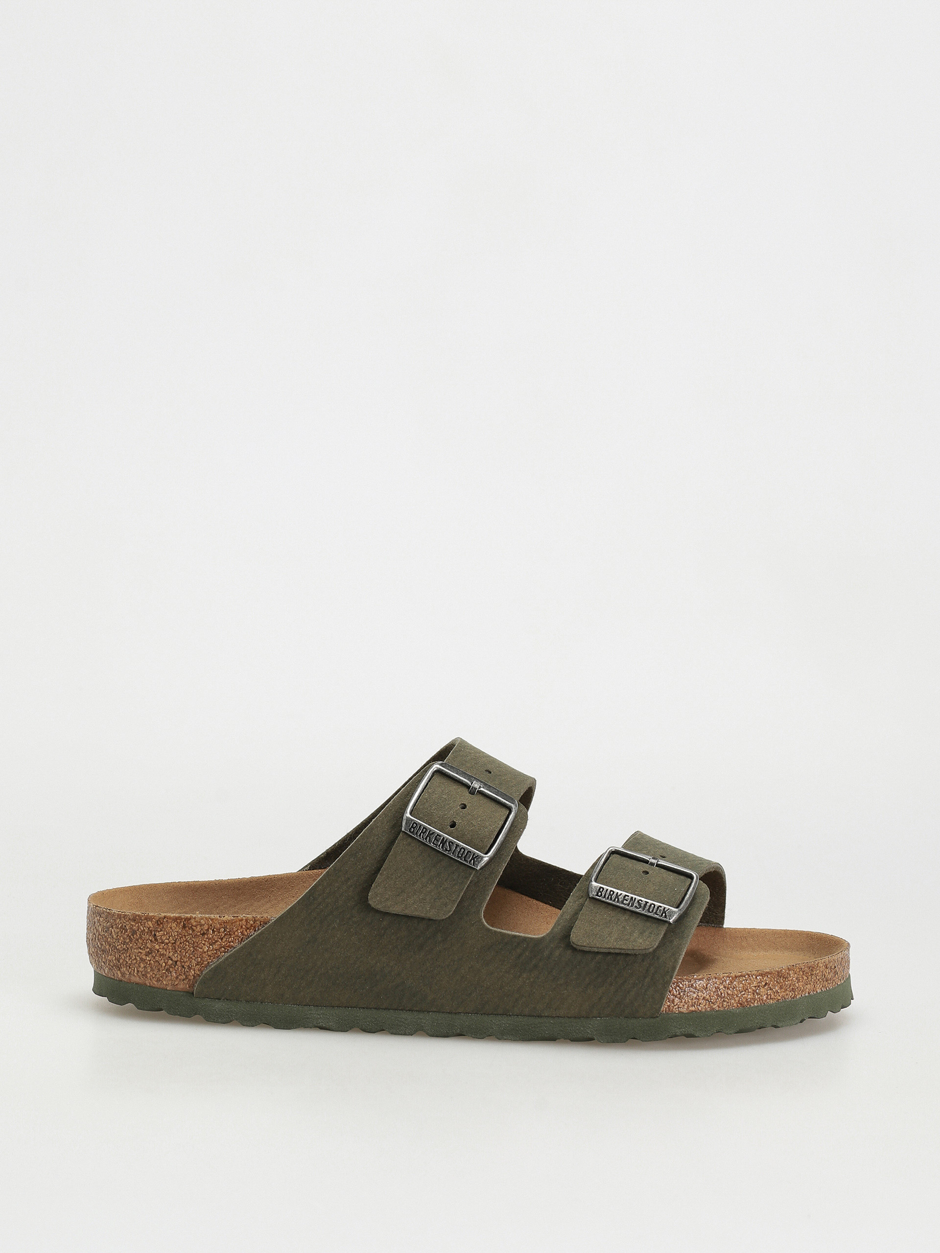 Plážovky Birkenstock Arizona Vegan Regular (desert dust thyme)