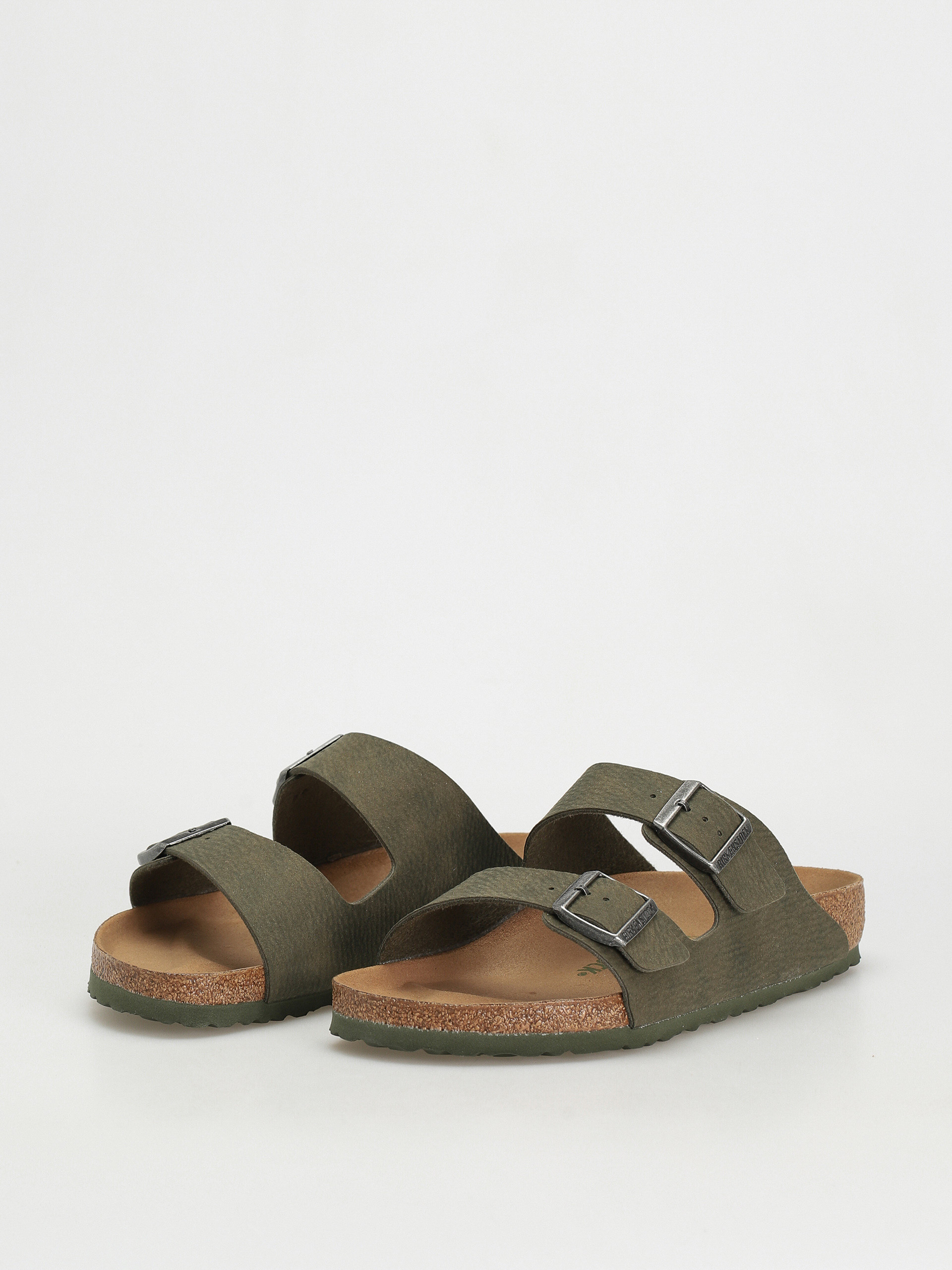 Plážovky Birkenstock Arizona Vegan Regular (desert dust thyme)