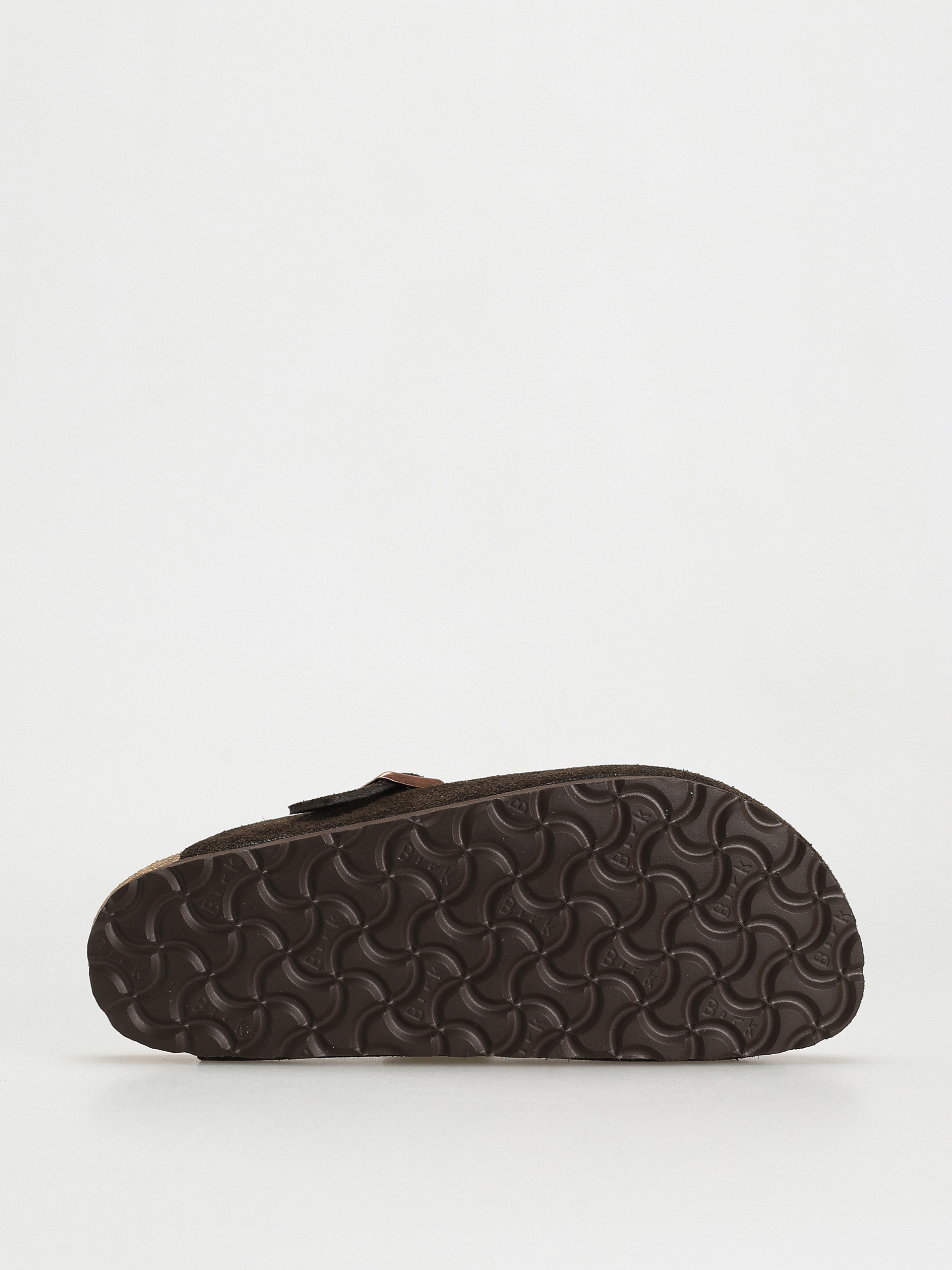 Plážovky Birkenstock Boston SFB Suede Narrow Wmn (mocha)
