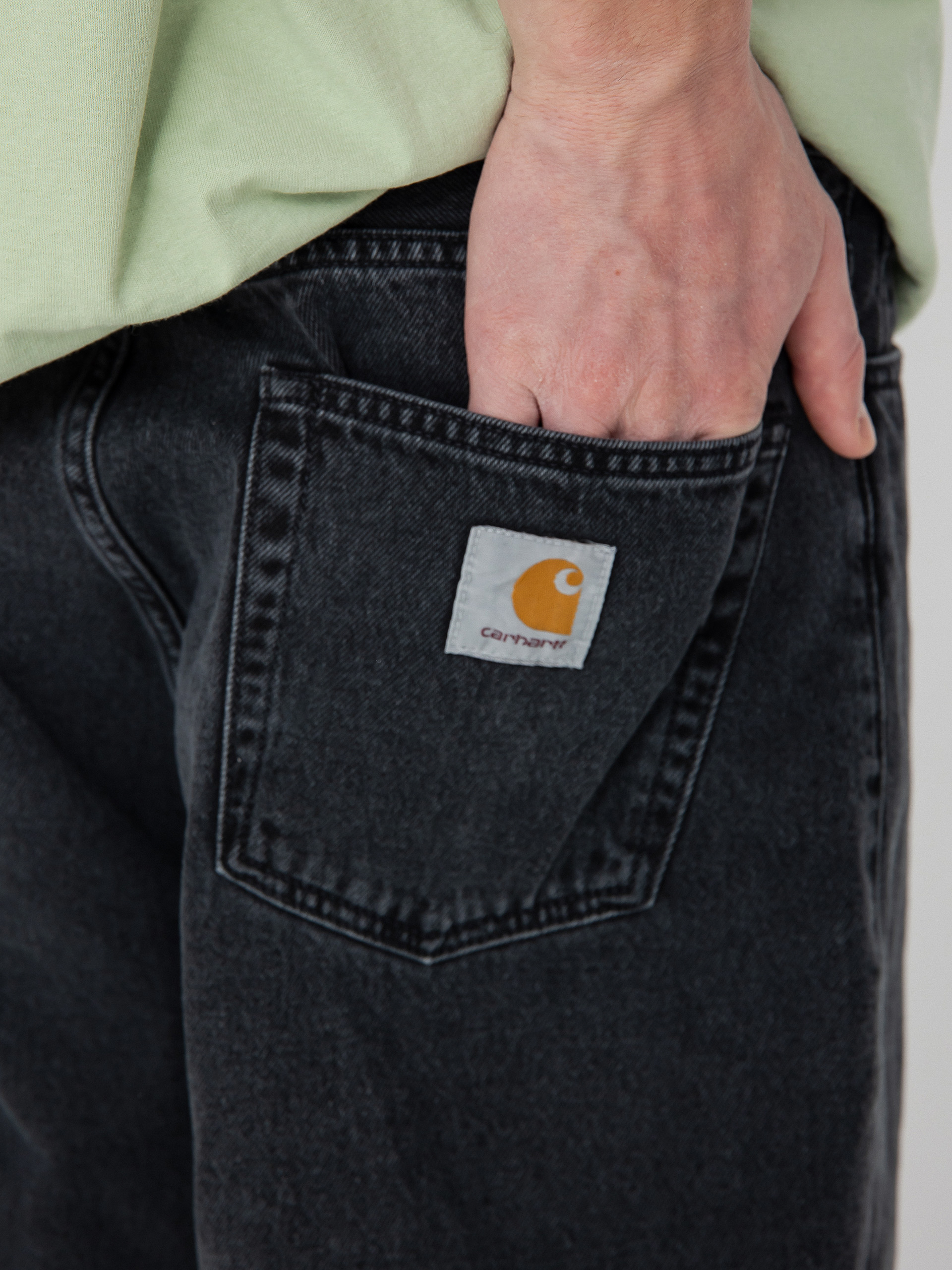 Kraťasy Carhartt WIP Landon (black)