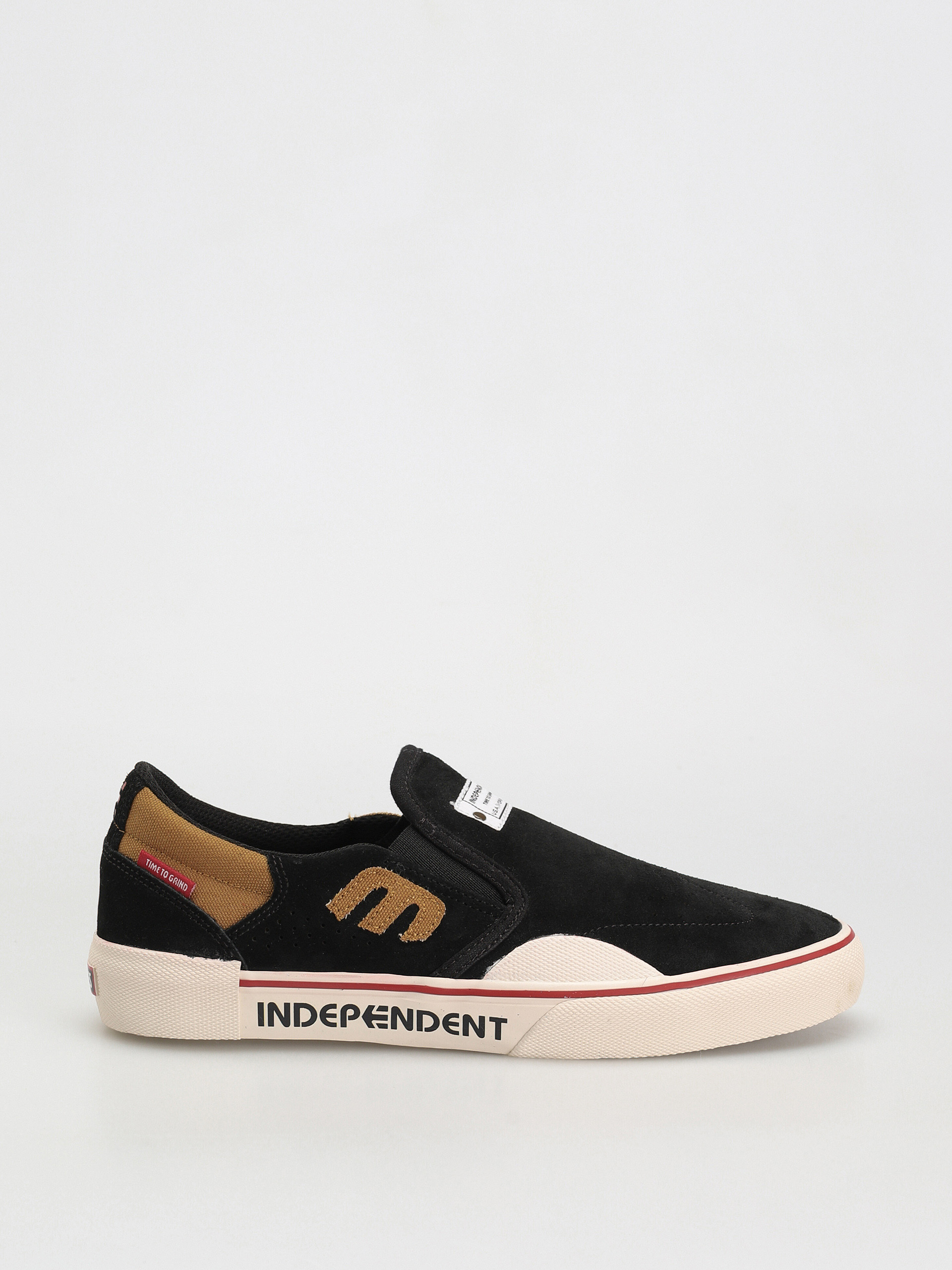 Boty Etnies Marana Slip X Indy - černá (black/brown)