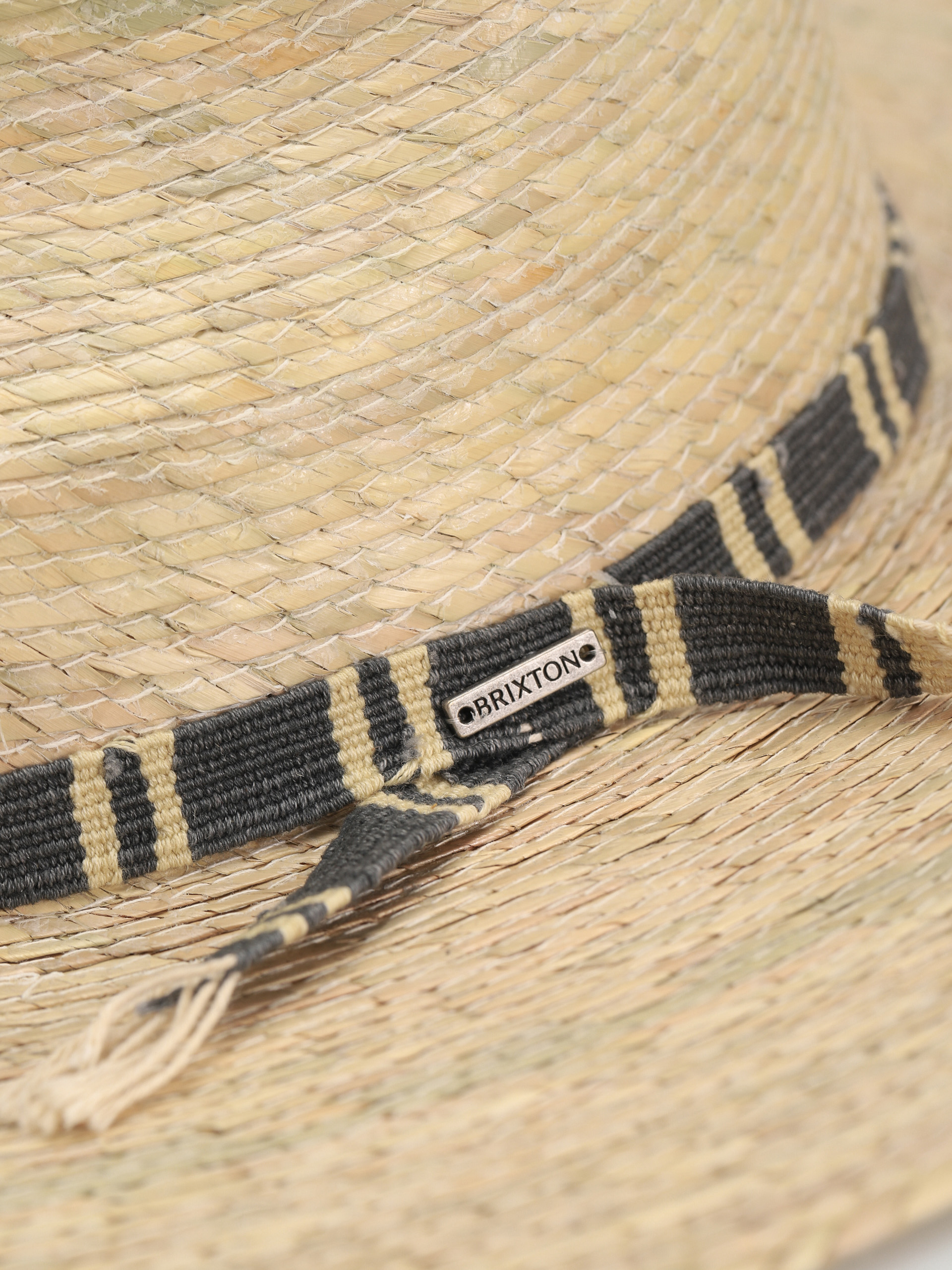 Klobouk Brixton Leigh Straw Fedora (natural)