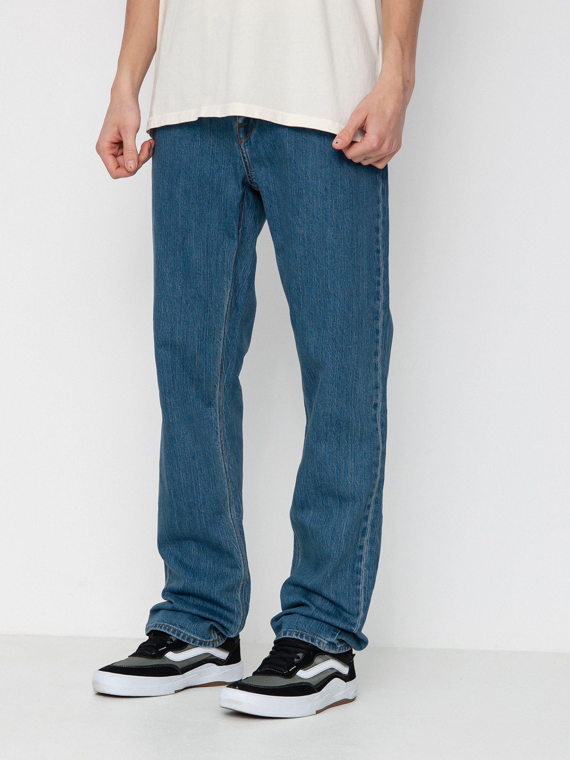 Kalhoty Volcom Solver Denim (aged indigo)