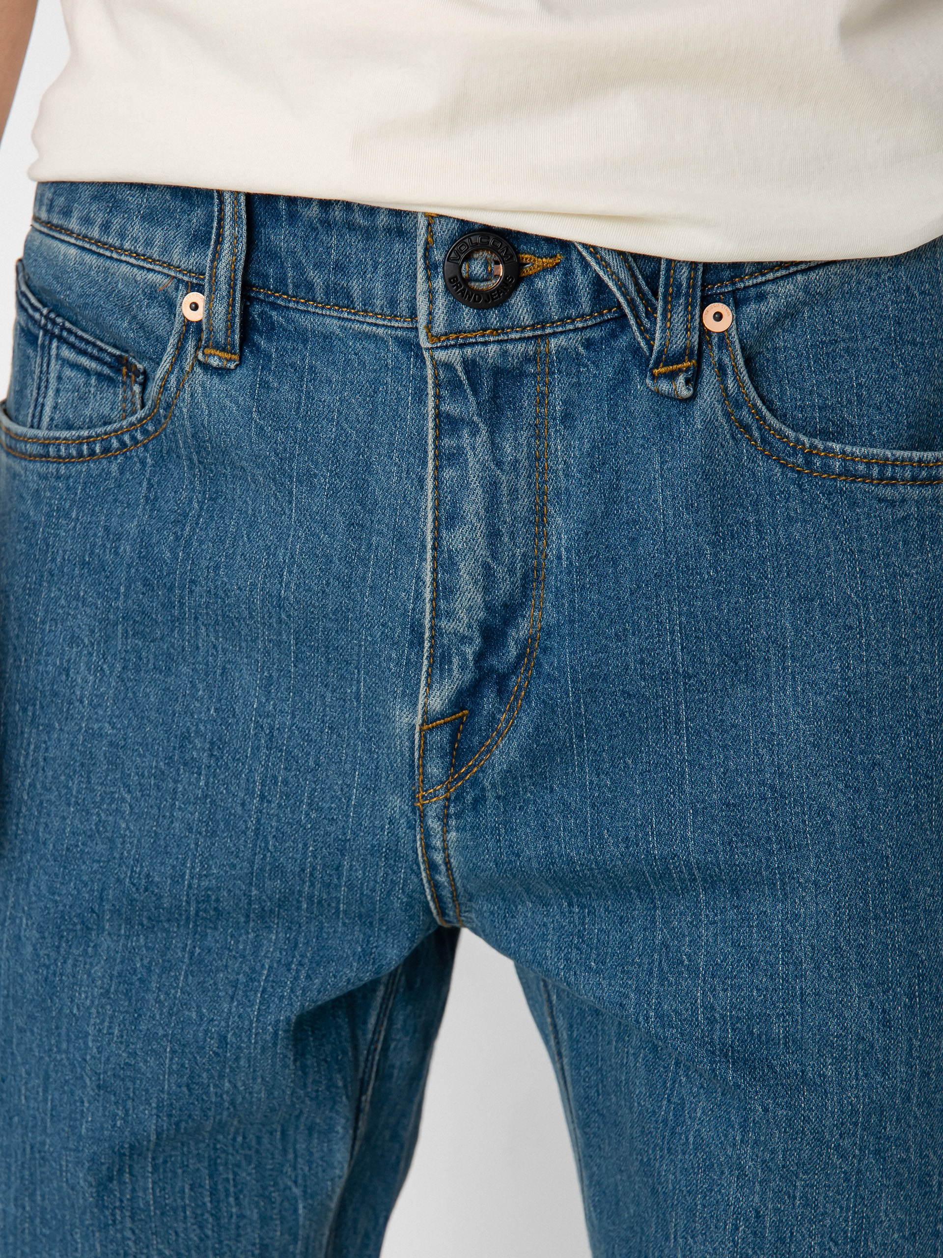 Kalhoty Volcom Solver Denim (aged indigo)