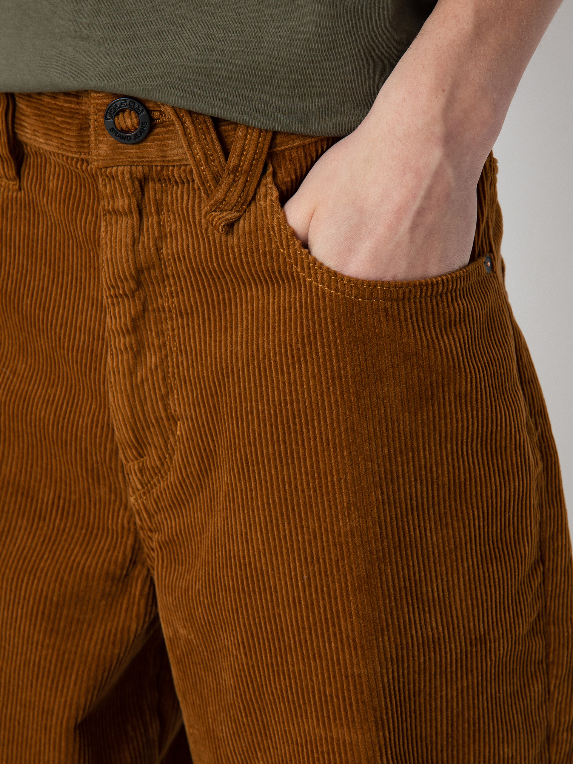 Kalhoty Volcom Lurking About Cord (rubber)