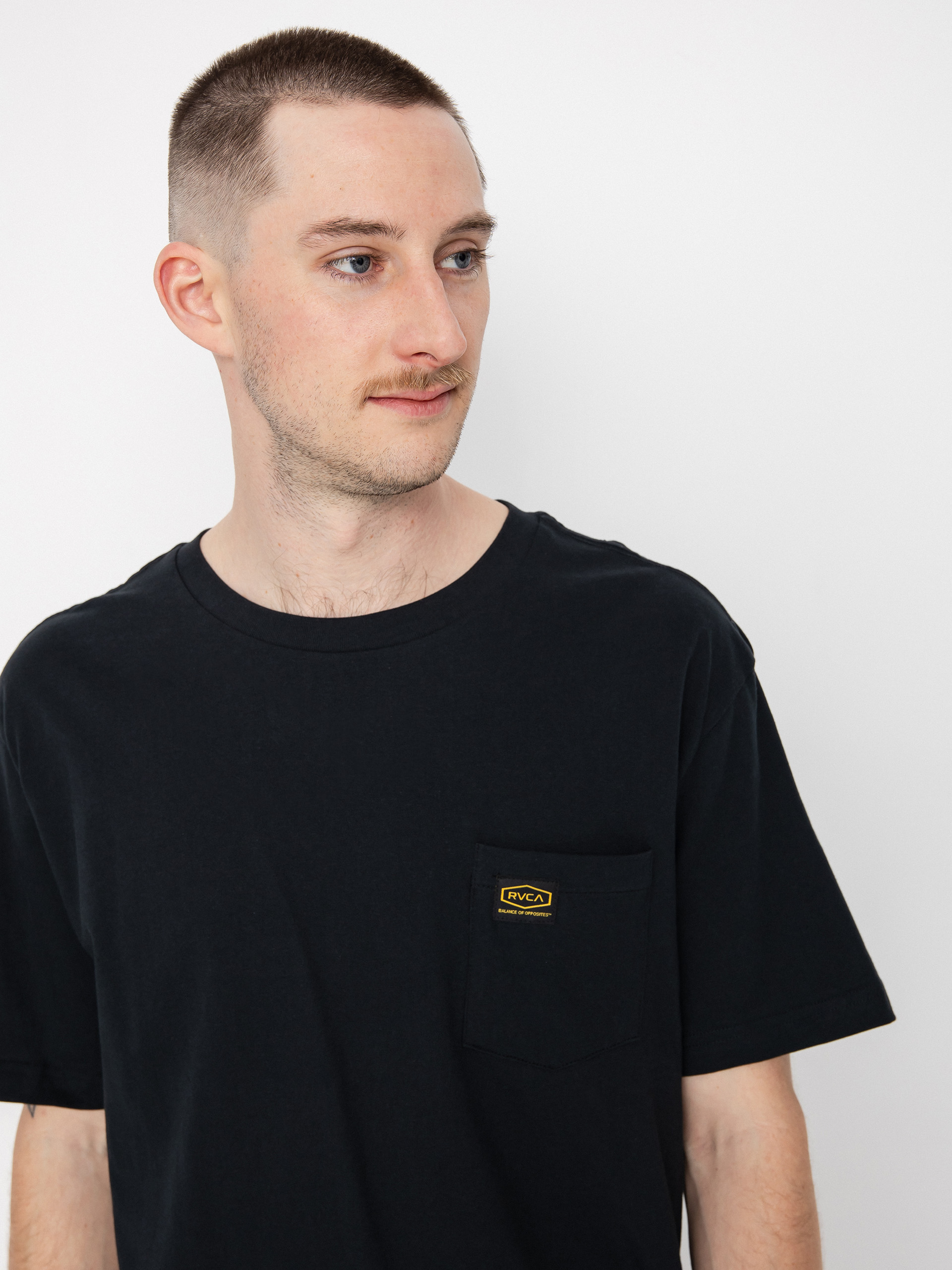 Tričko RVCA Americana Pocket (black)