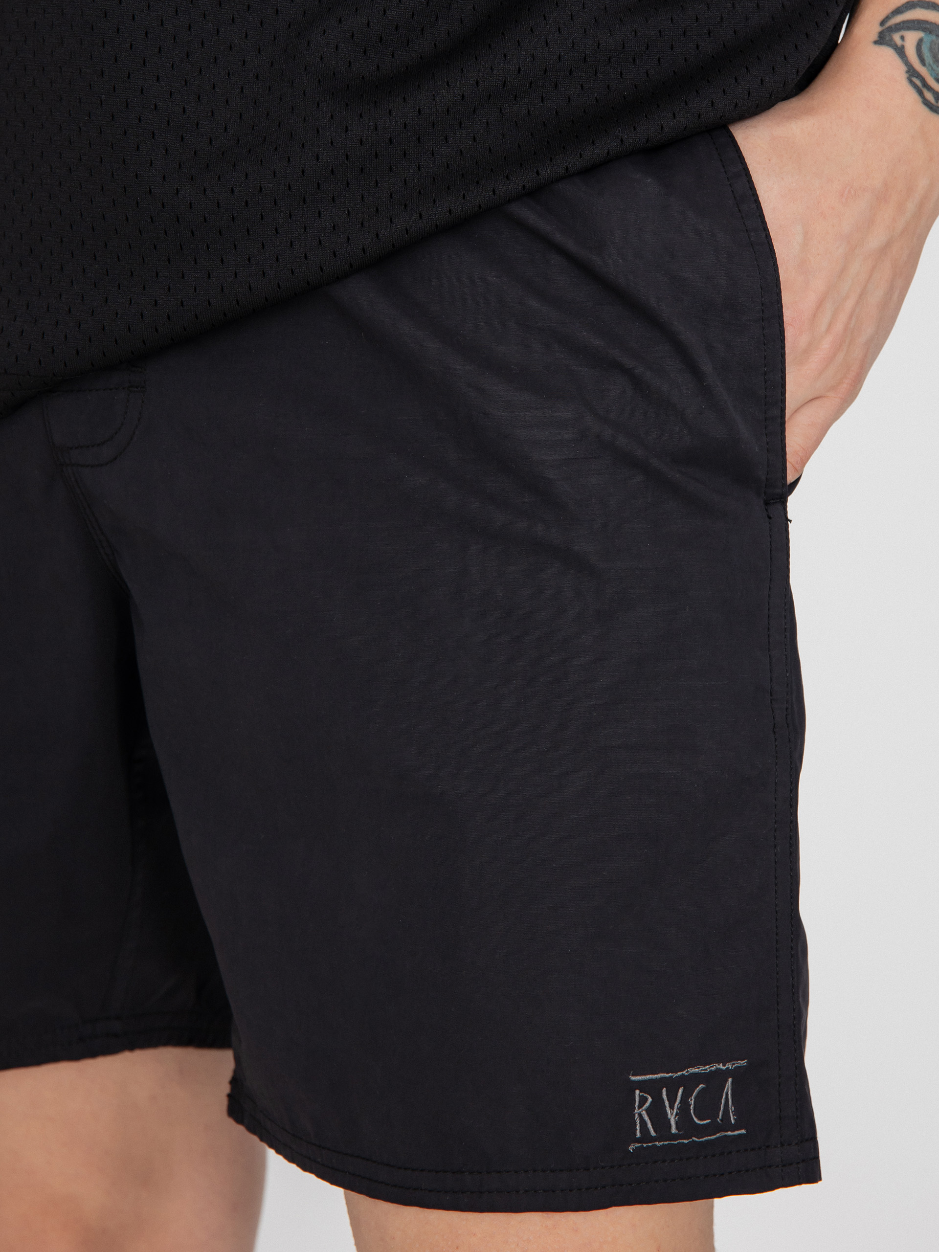 Plážové kraťasy RVCA Opposites Elastic 2 (black)