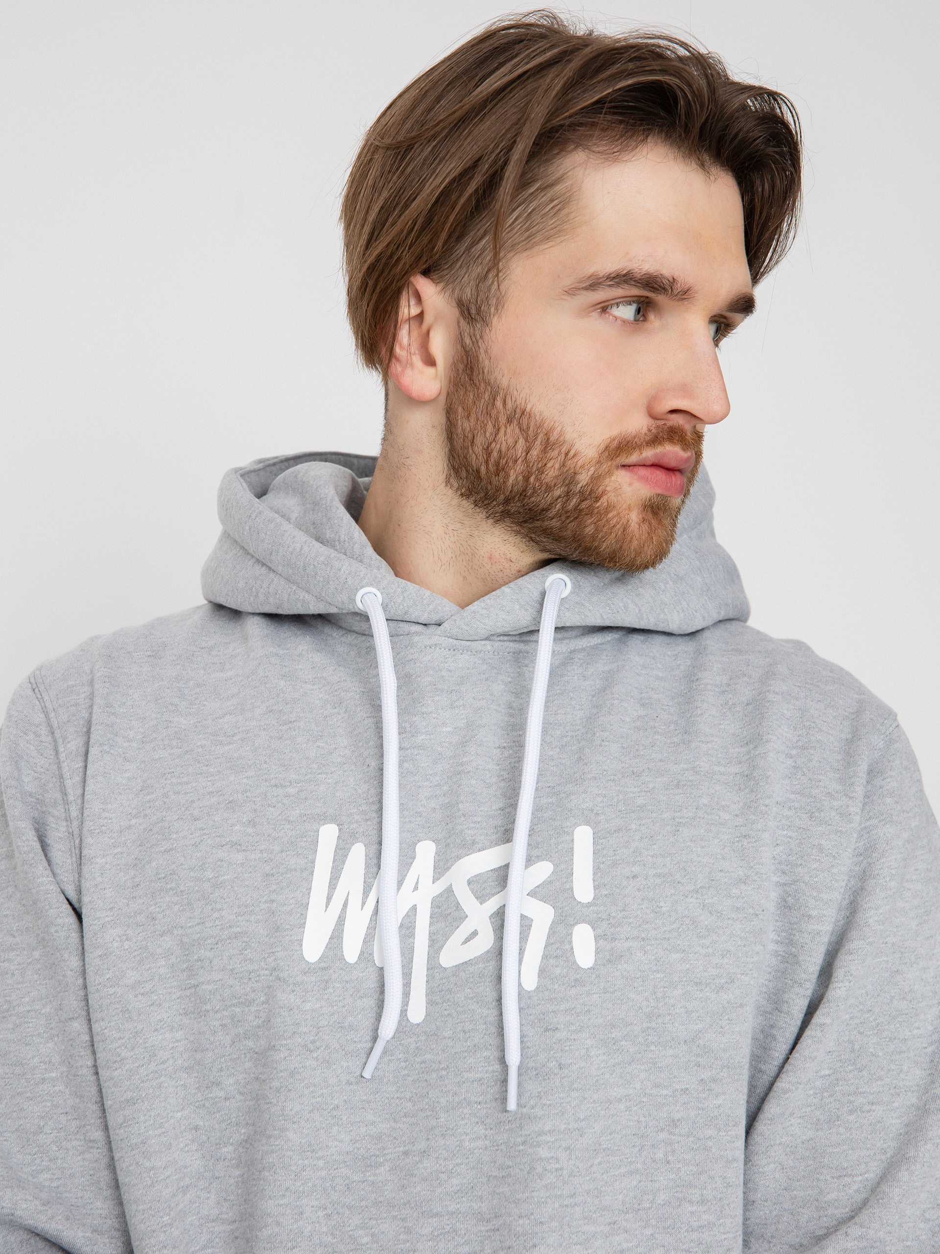 Mikina MassDnm Signature Medium Logo (heather grey)