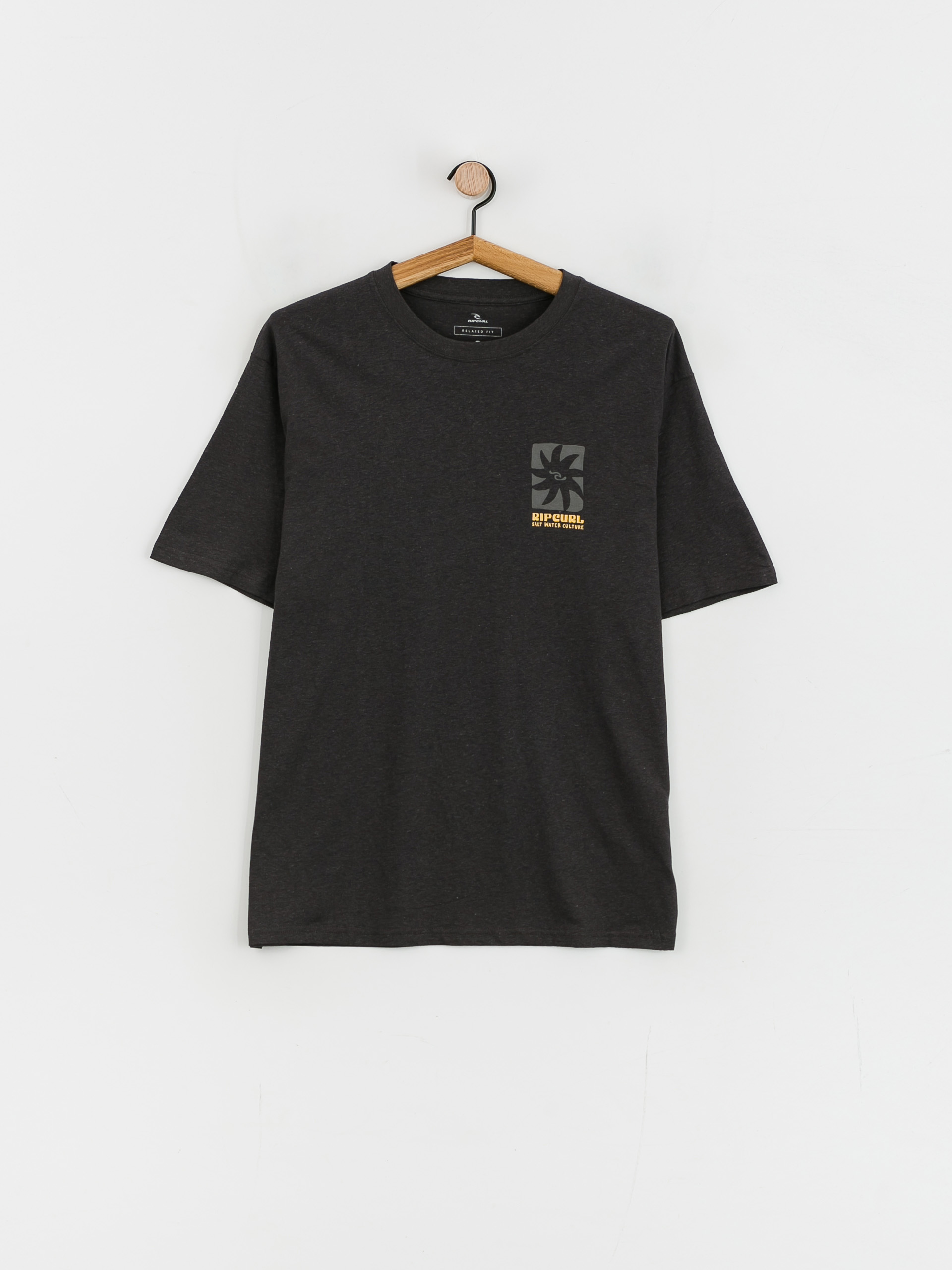 Tričko Rip Curl Swc Block Out (washed black)