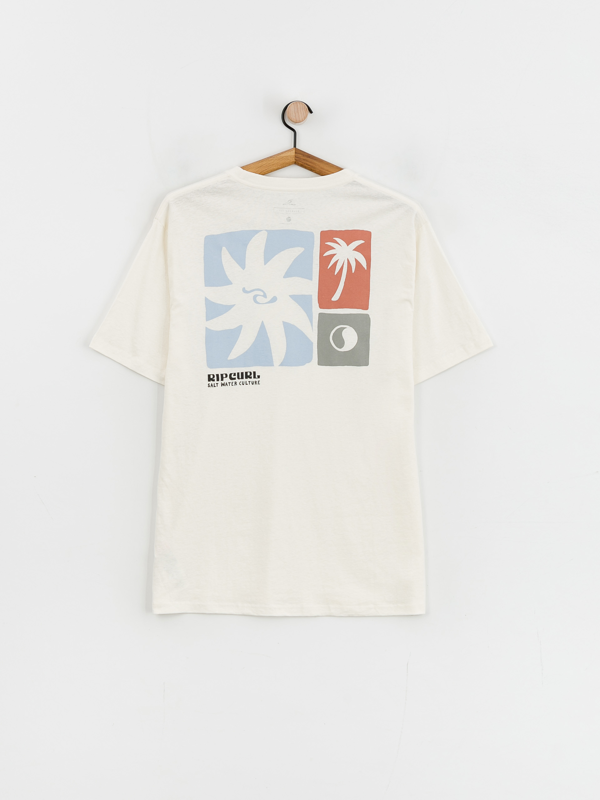 Tričko Rip Curl Swc Block Out (bone)