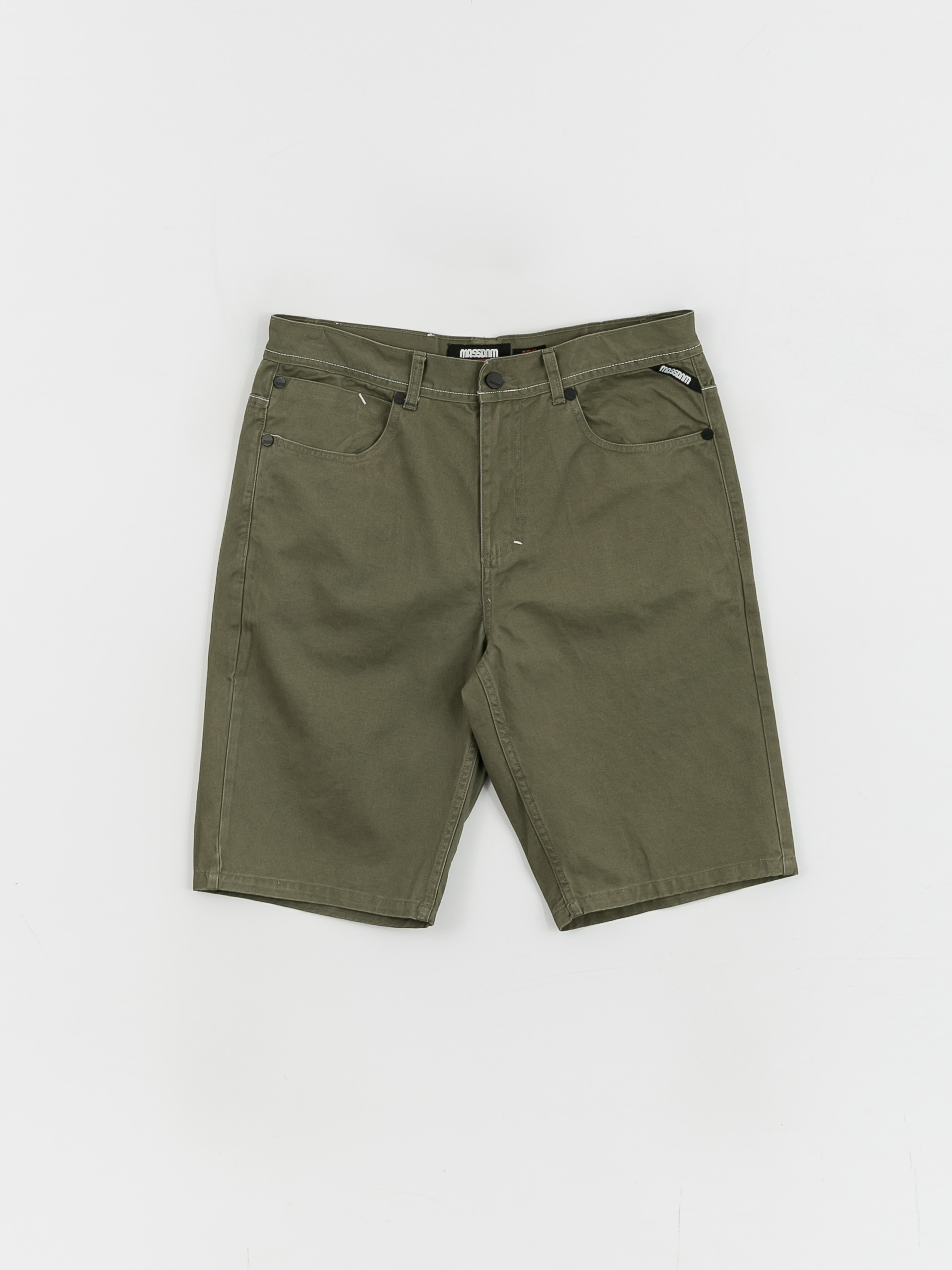 Kraťasy MassDnm Signature 2.0 Tapered Fit (olive)