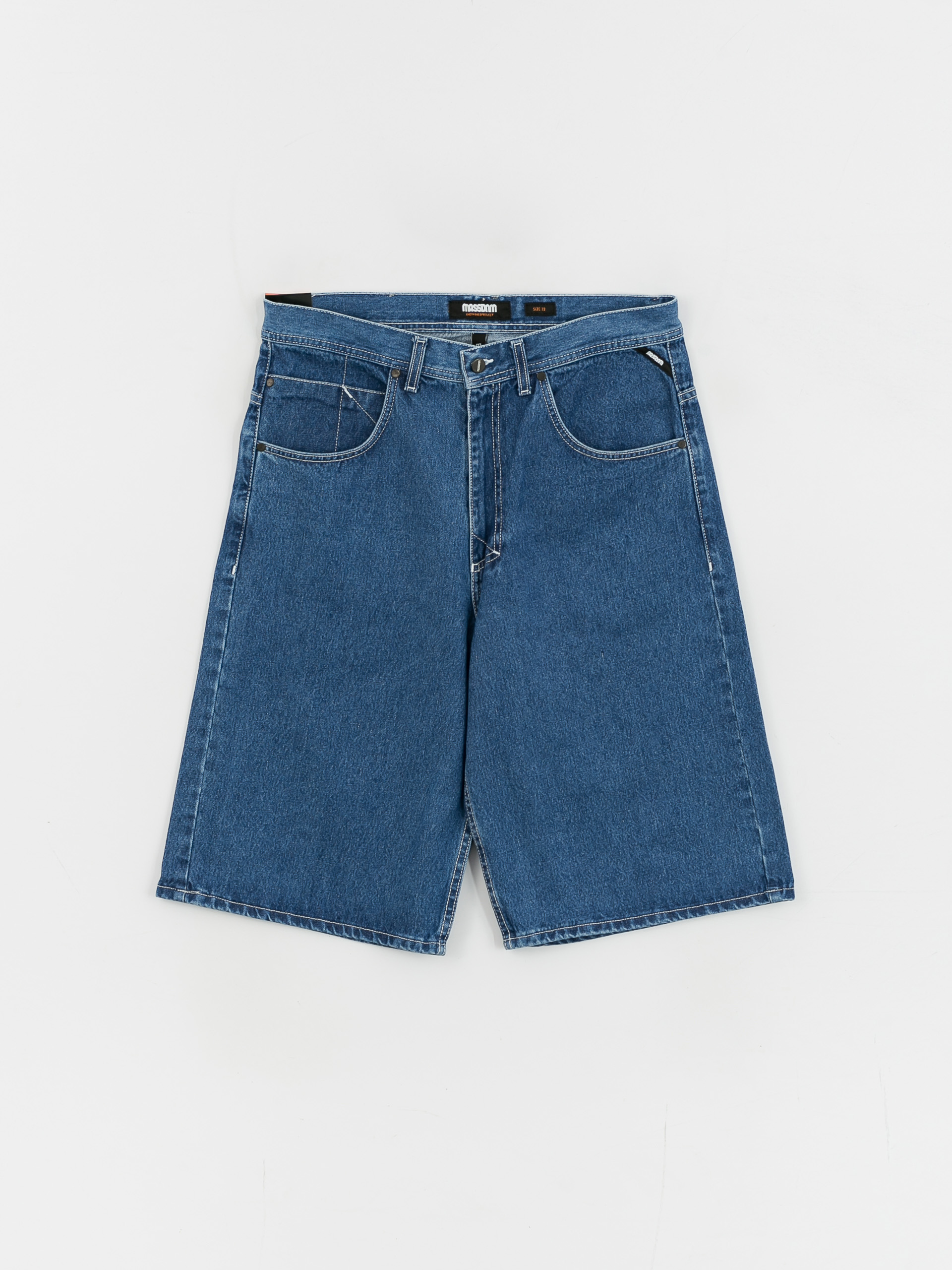 Kraťasy MassDnm Jeans Craft Baggy Fit (blue)