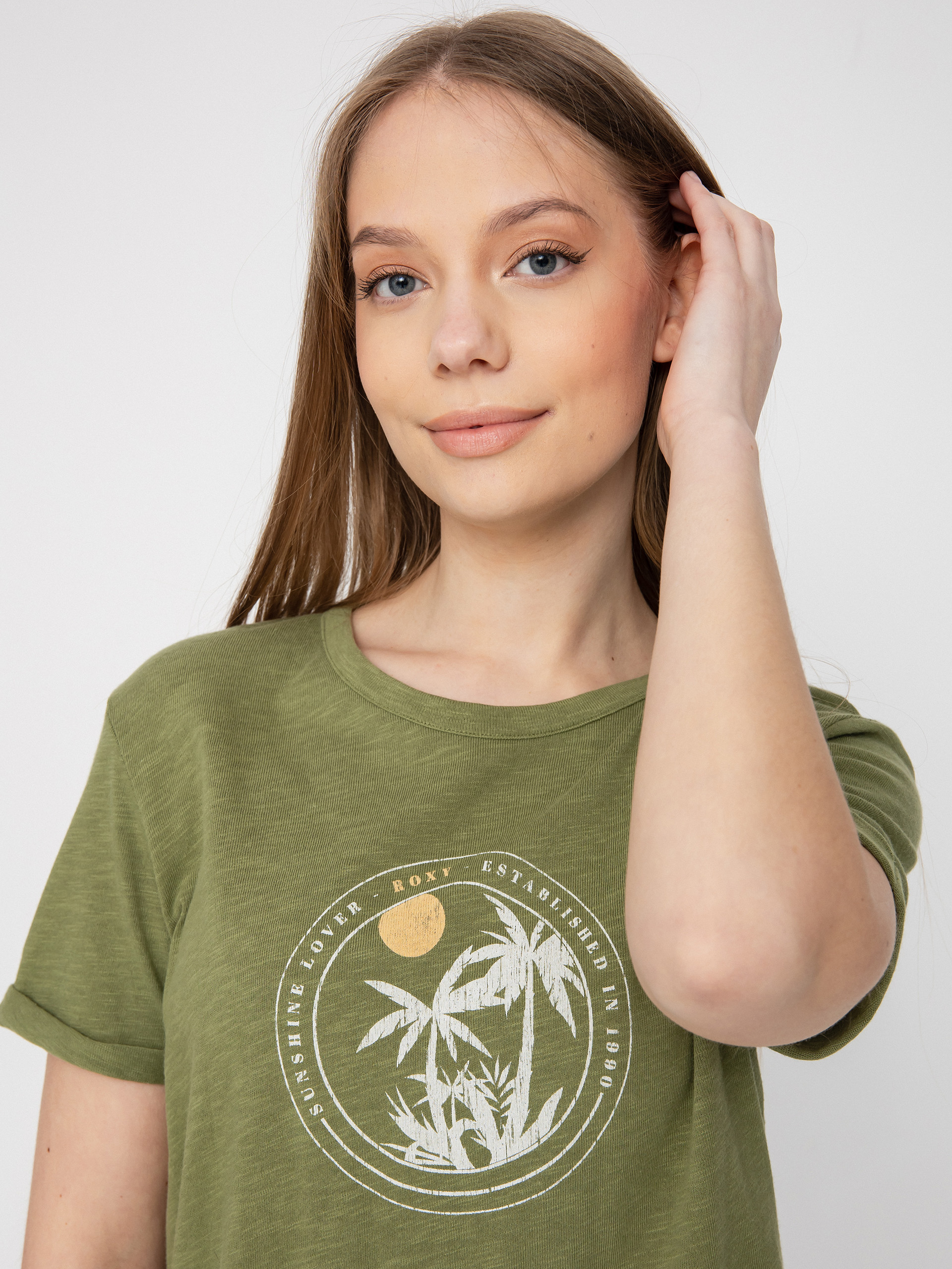 Tričko Roxy Ocean After Wmn (loden green)