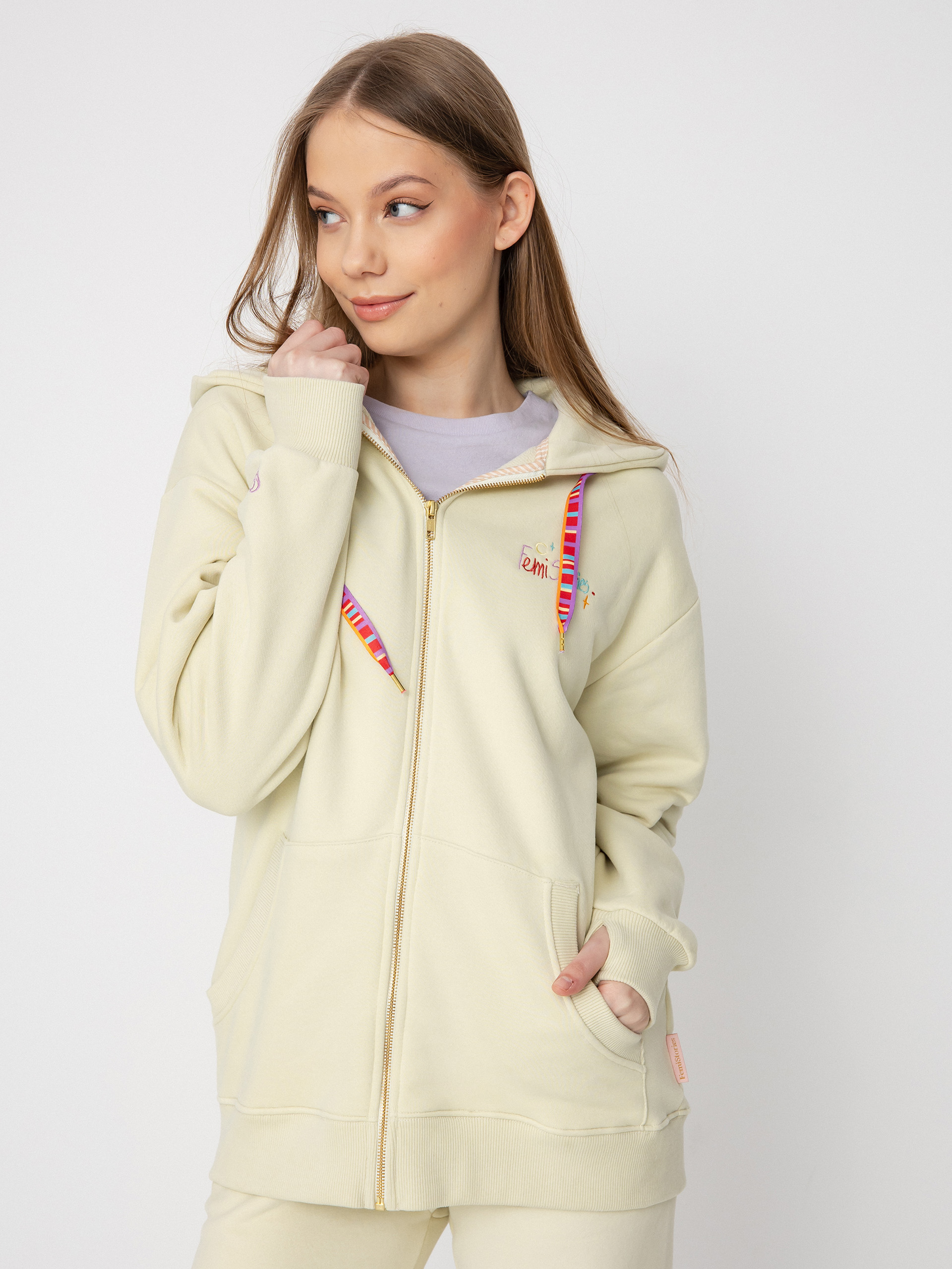 Mikina s kapucí Femi Stories Hola HD Wmn (glsg)