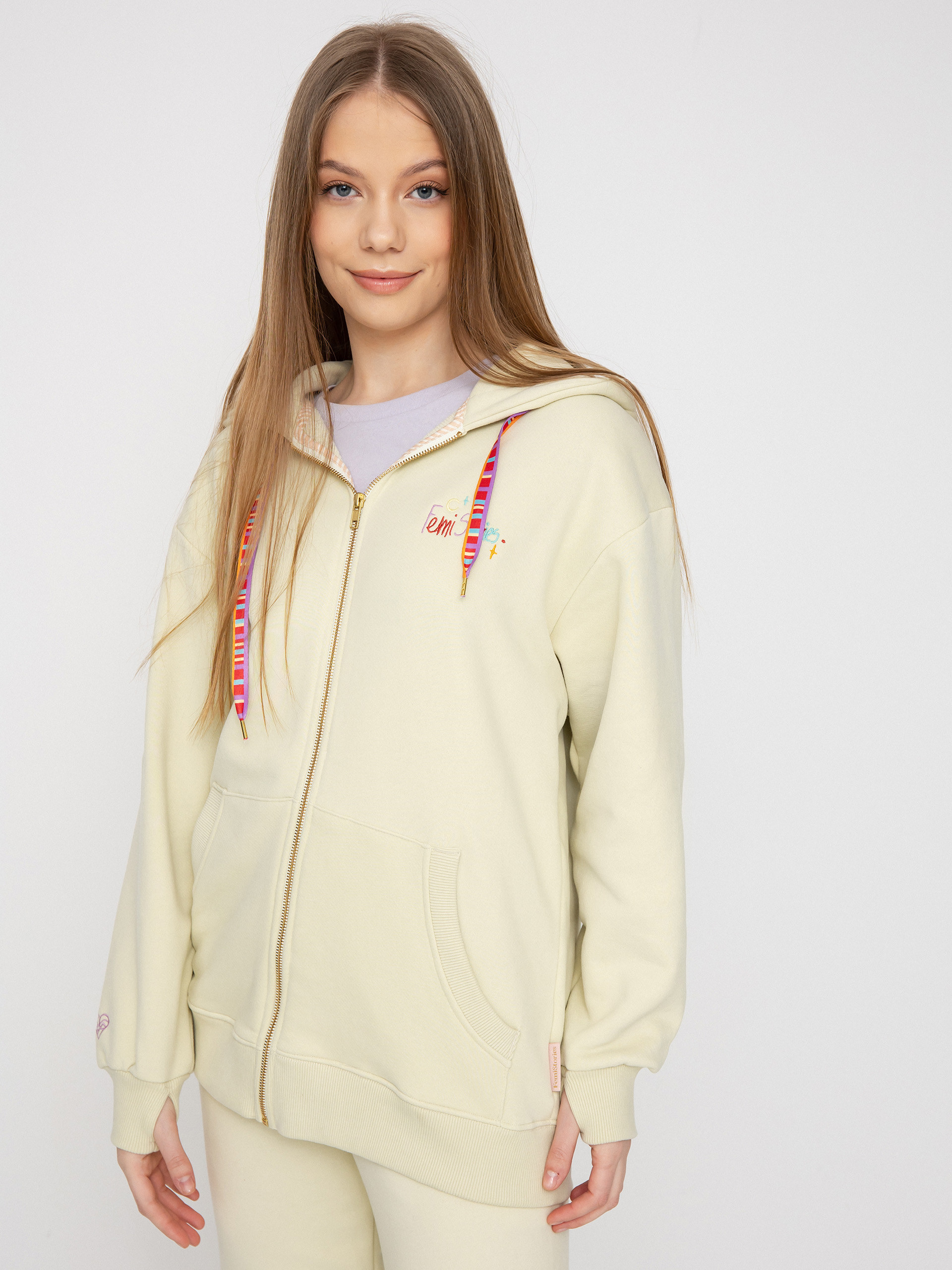 Mikina s kapucí Femi Stories Hola HD Wmn (glsg)