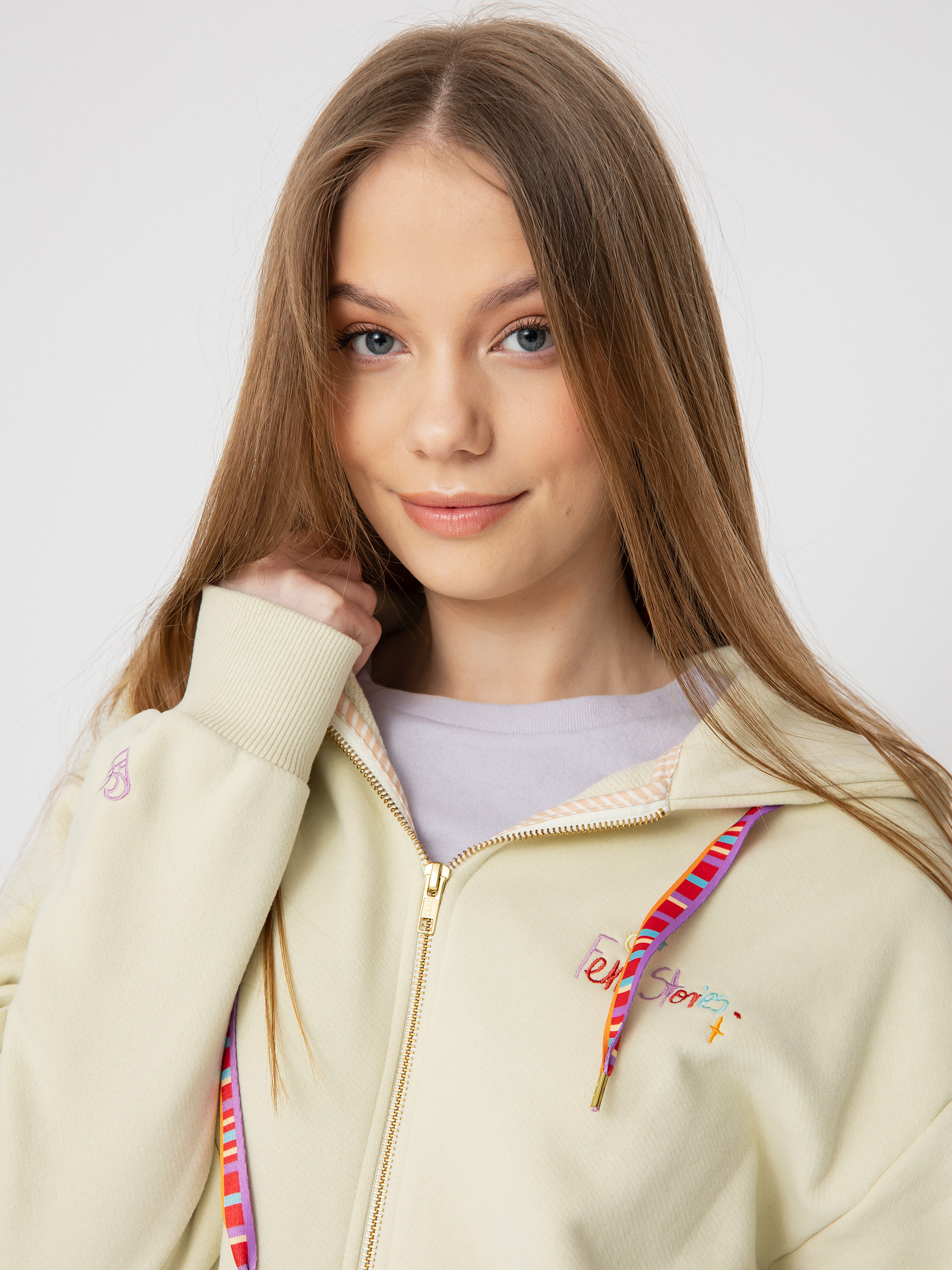 Mikina s kapucí Femi Stories Hola HD Wmn (glsg)