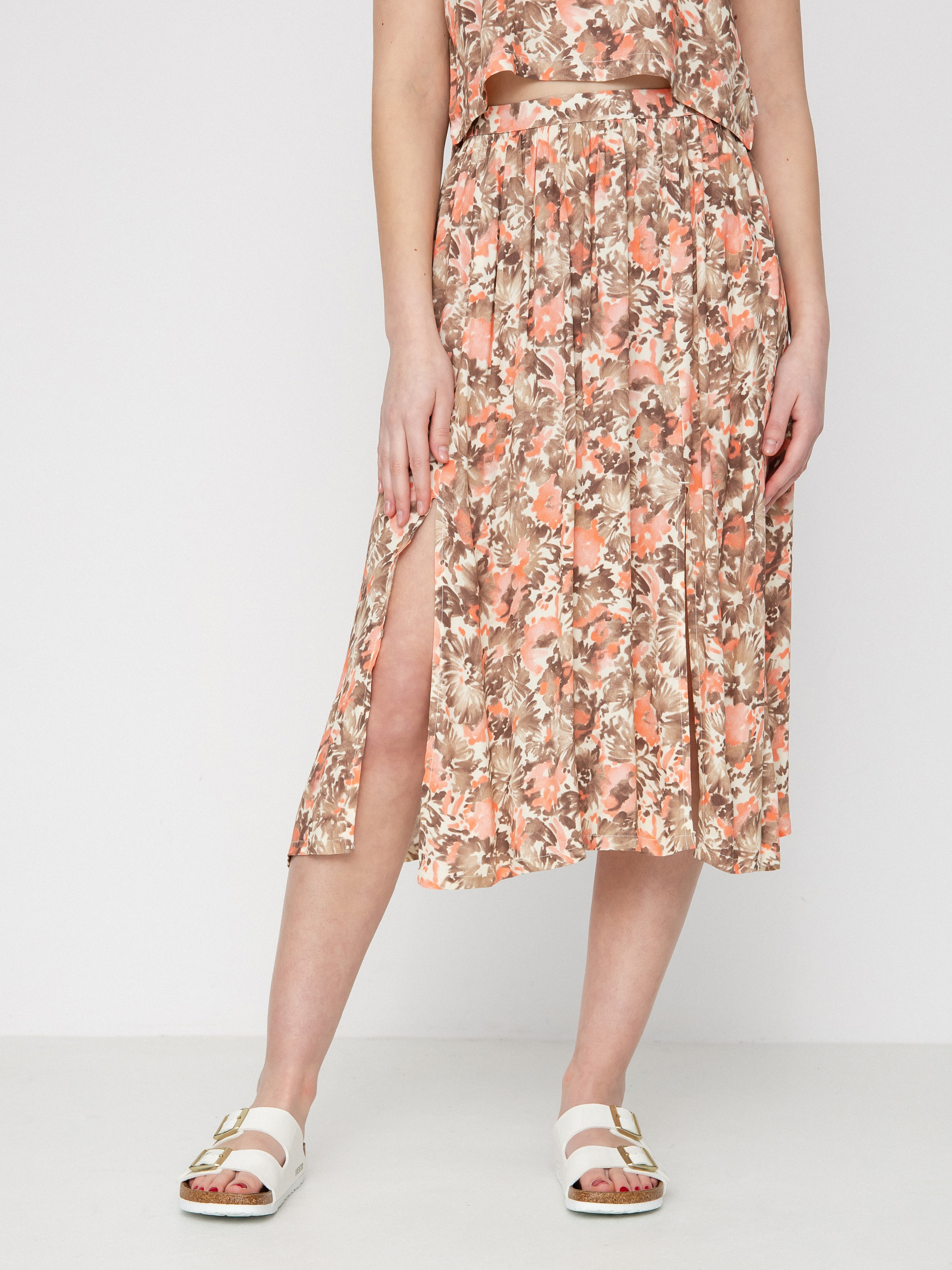 Sukně Brixton Capri Midi Wmn (pink nectar)