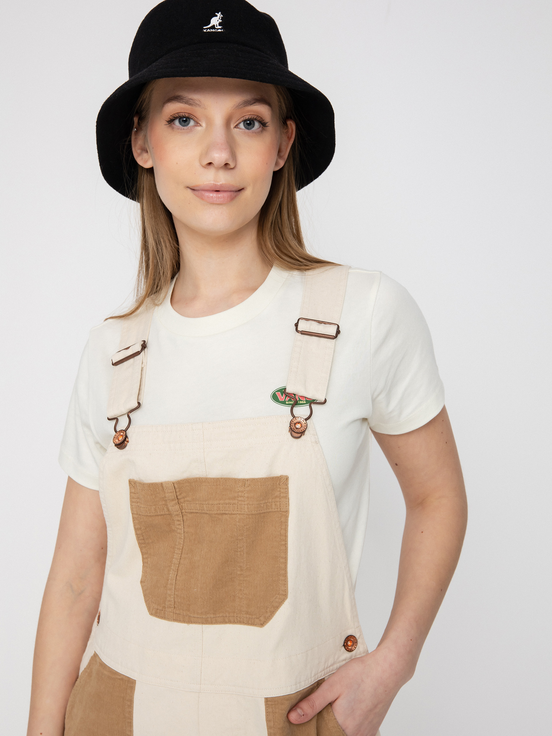 Kraťasy Brixton Costa Overall Wmn (natural)