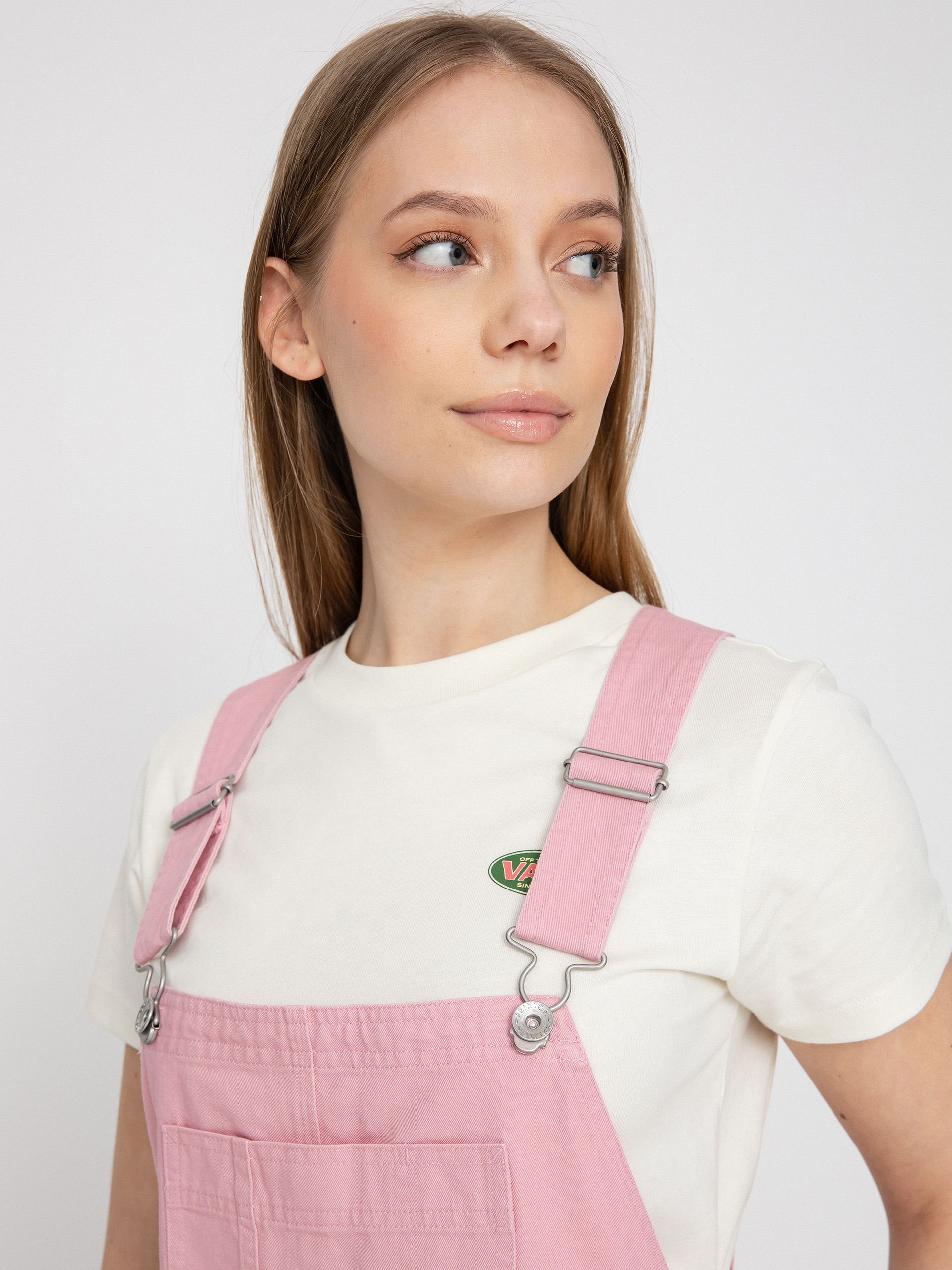 Kraťasy Brixton Costa Overall Wmn (pink nectar)