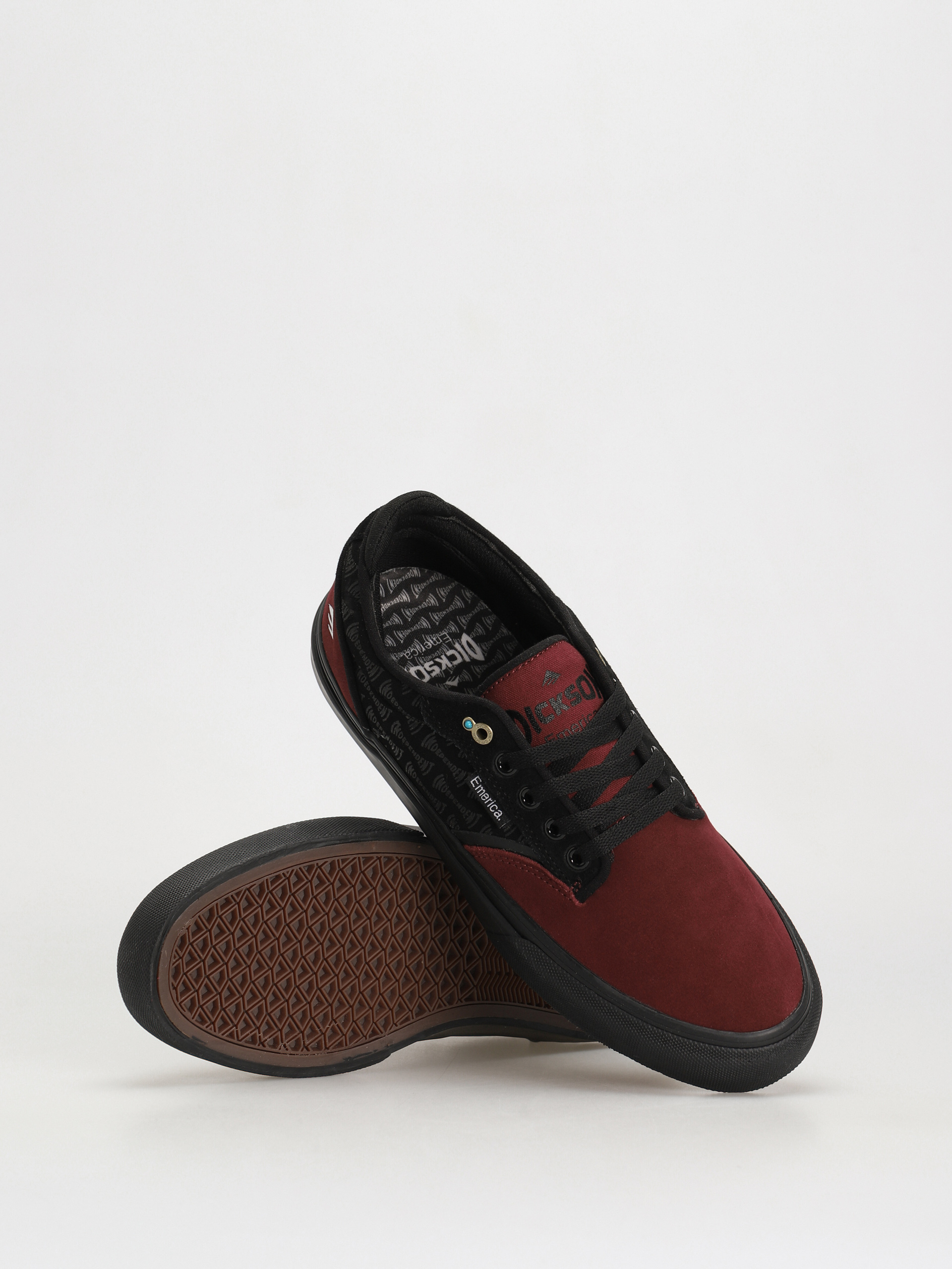 Boty Emerica Dickson X Independent (red/black)