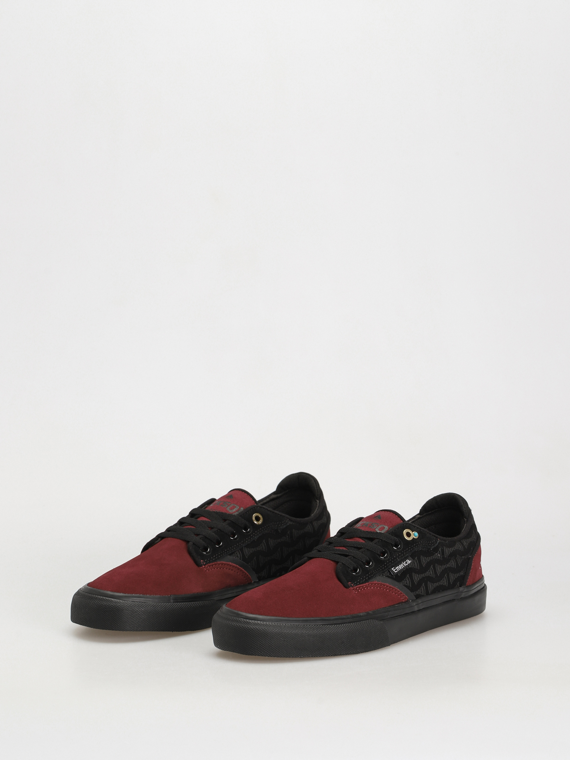 Boty Emerica Dickson X Independent (red/black)