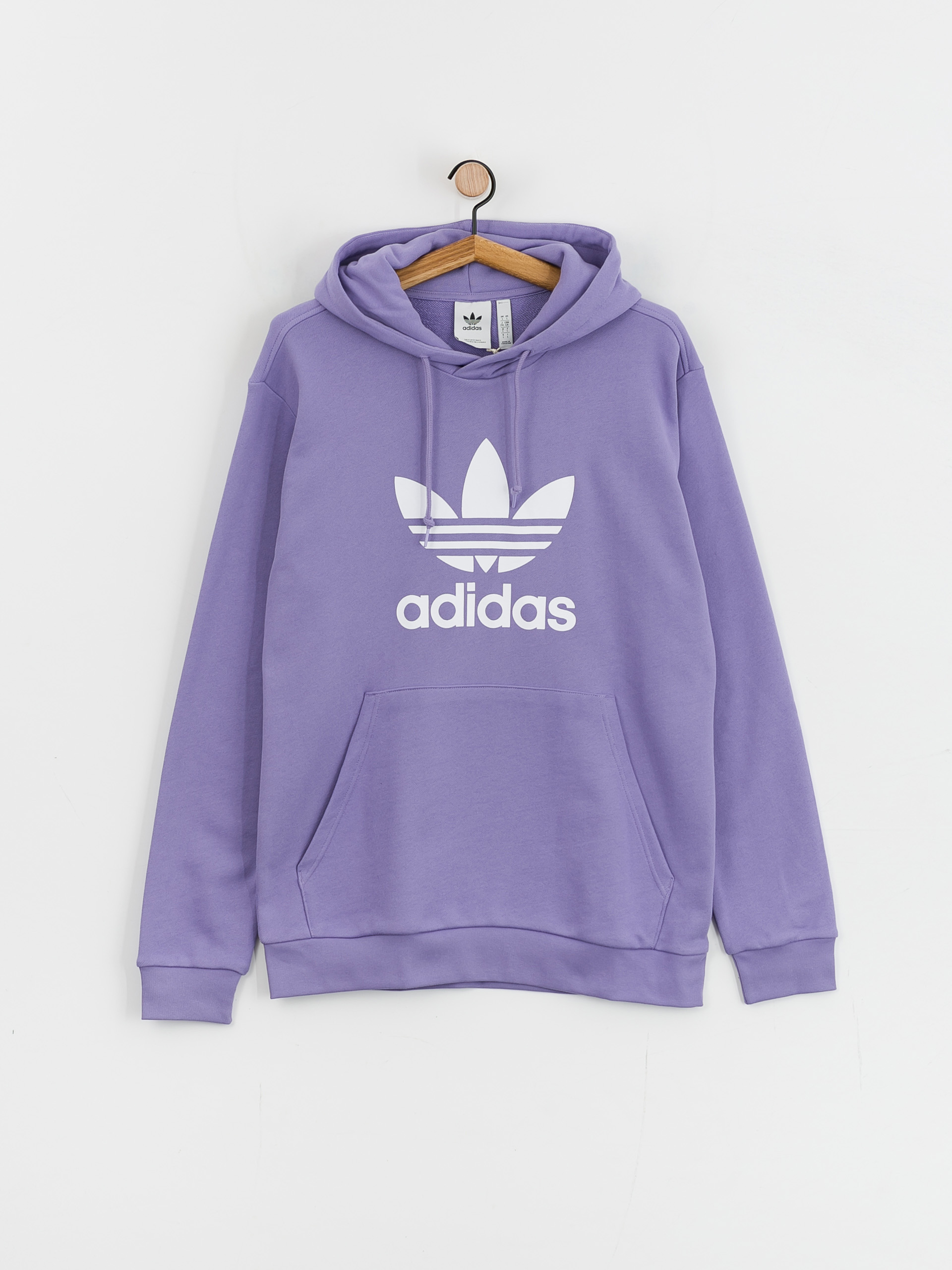Mikina s kapucí adidas Originals Trefoil HD (maglil)