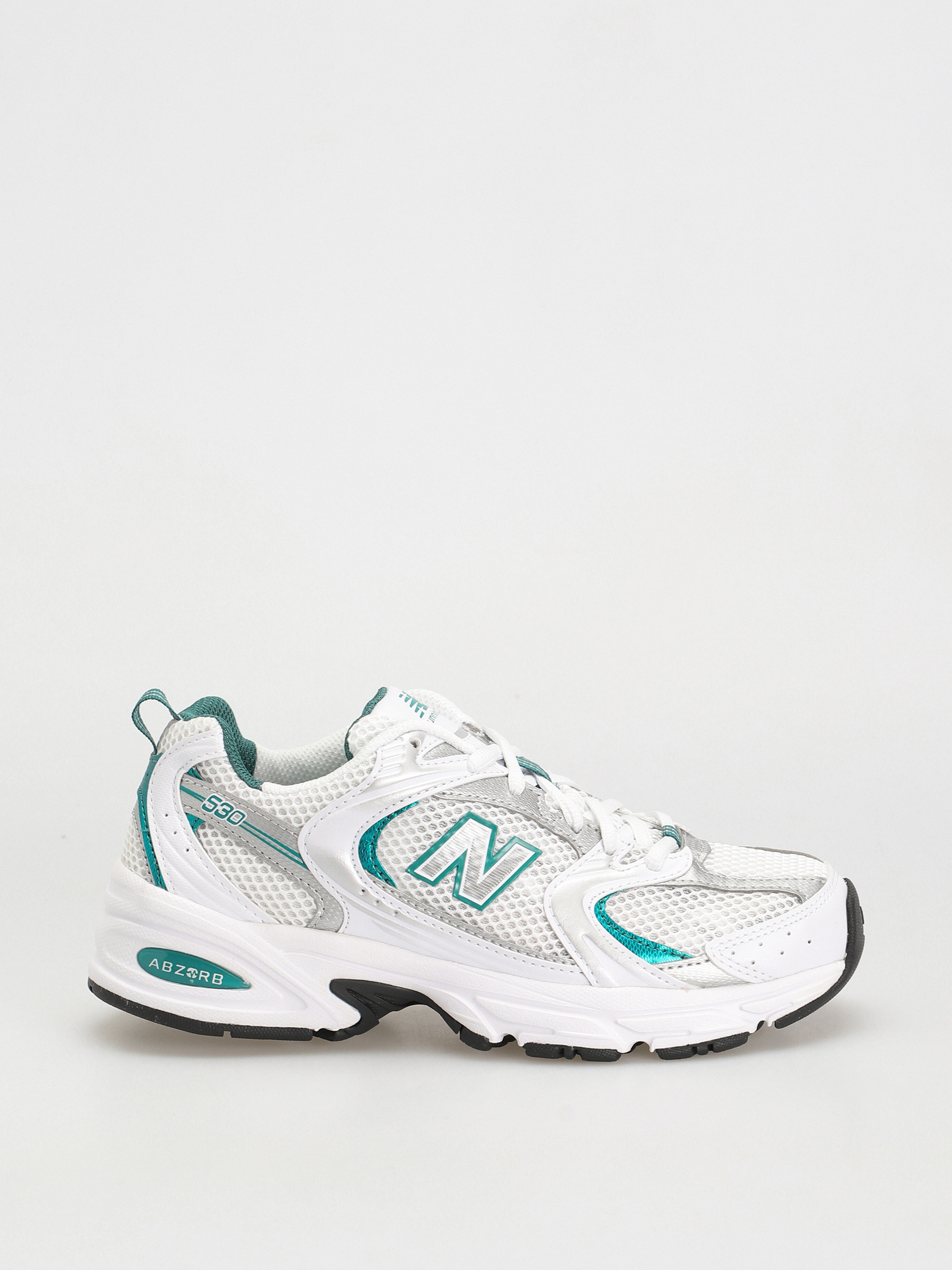 Boty New Balance 530 (white/silver metalic/turquoise)